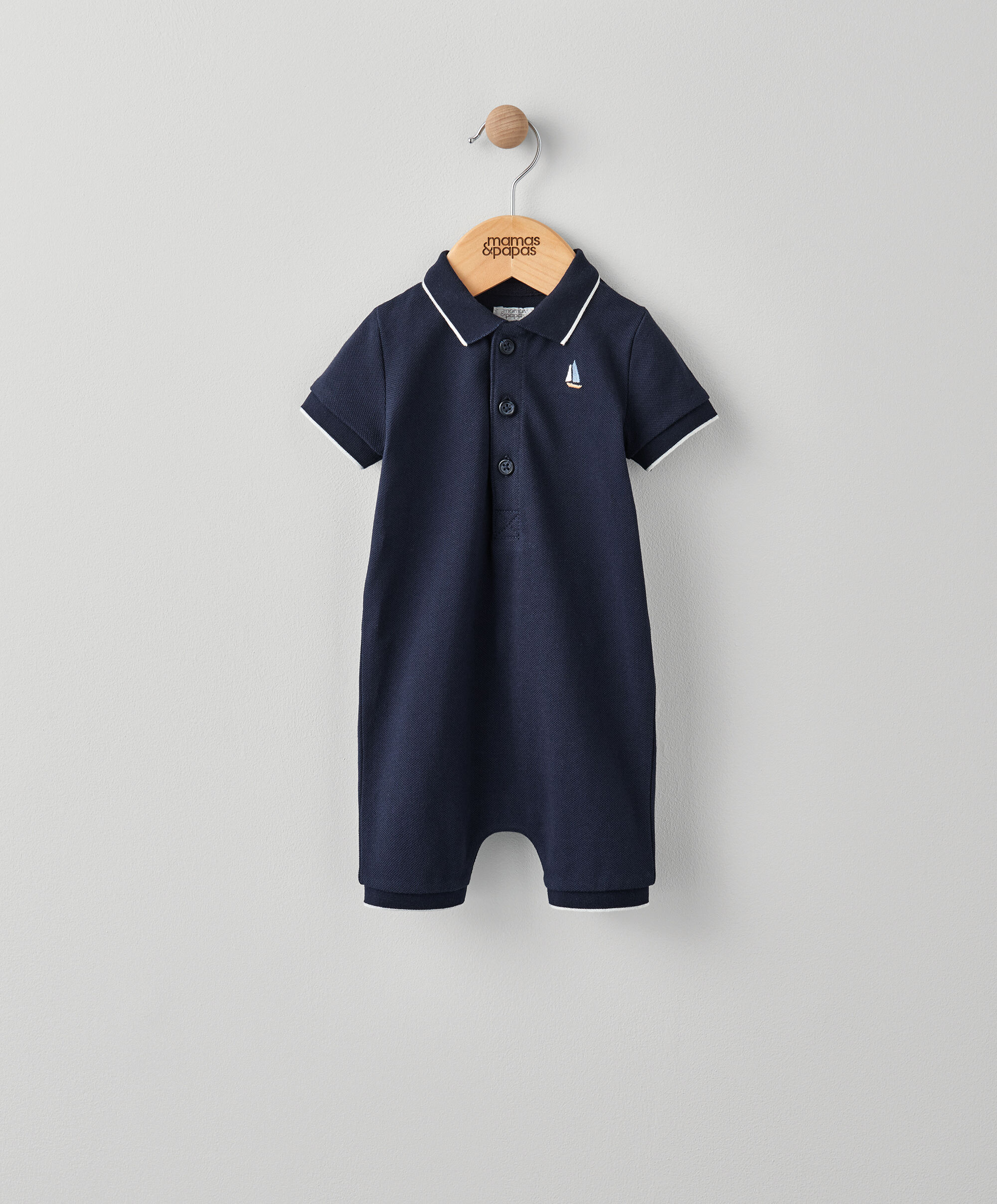 Pique Romper image number 1