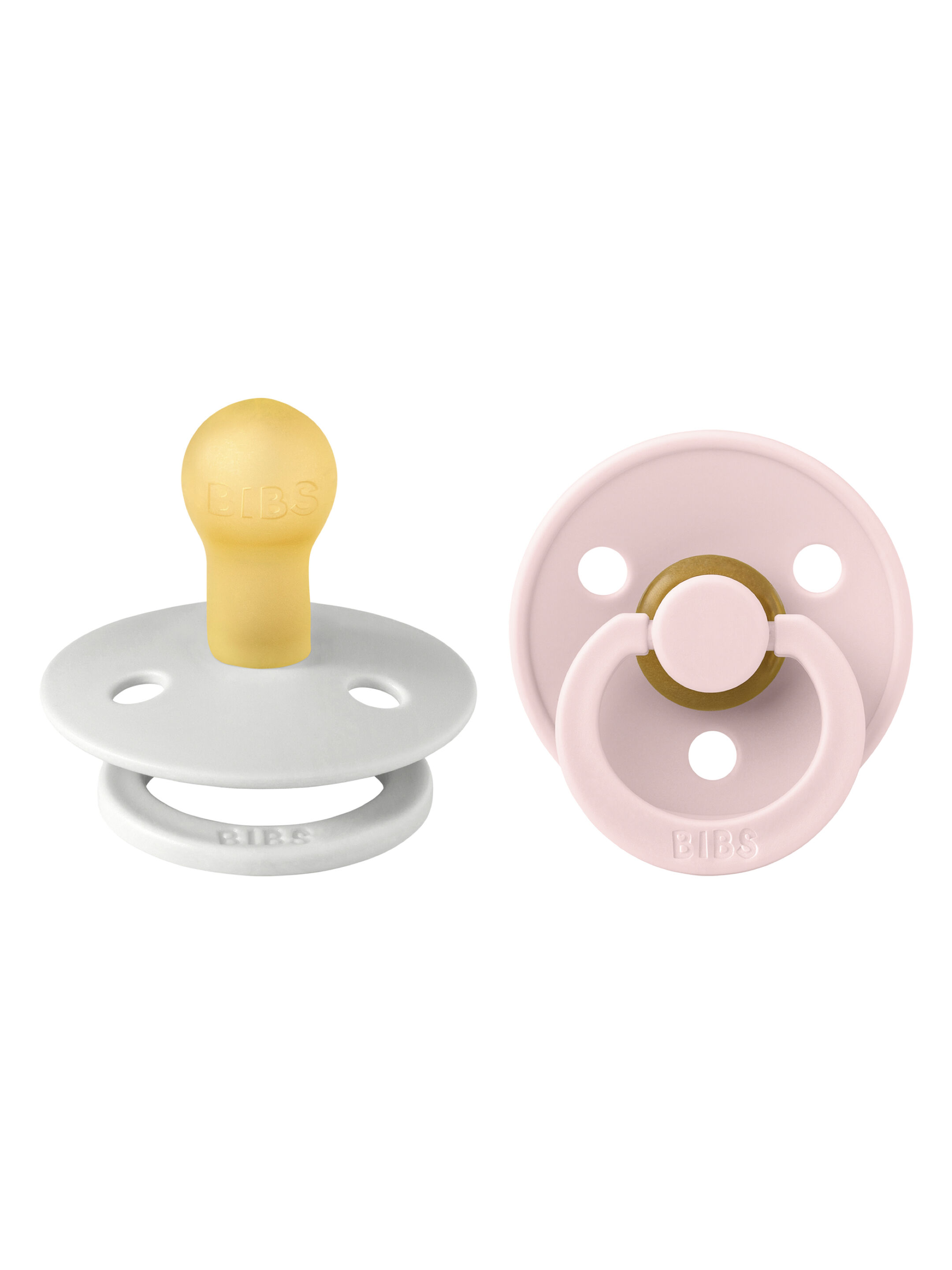 Bibs Colour 2 Pack S1 - Haze/Blossom (0+ months) image number 1