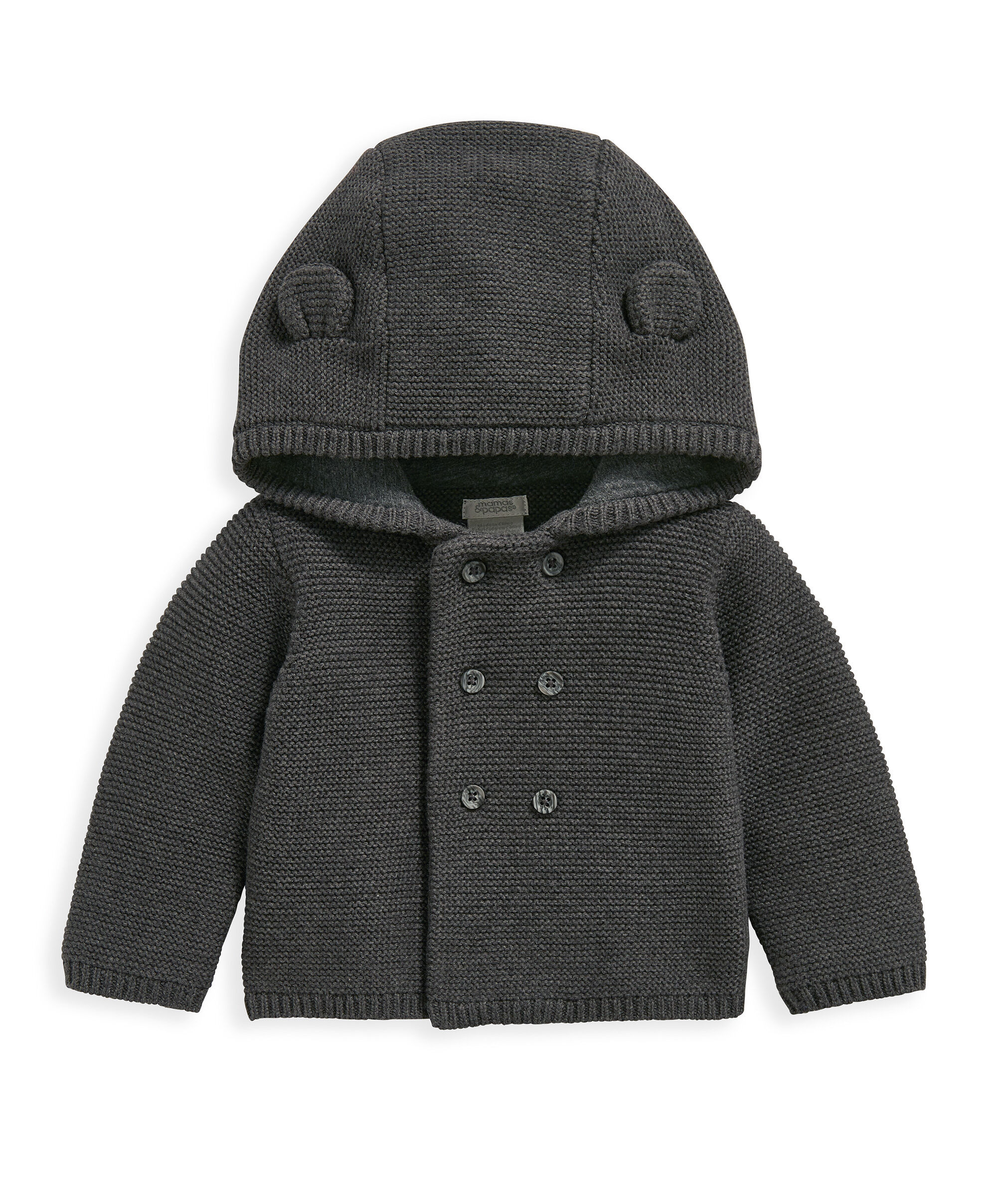 Hooded Knit Cardigan image number 1