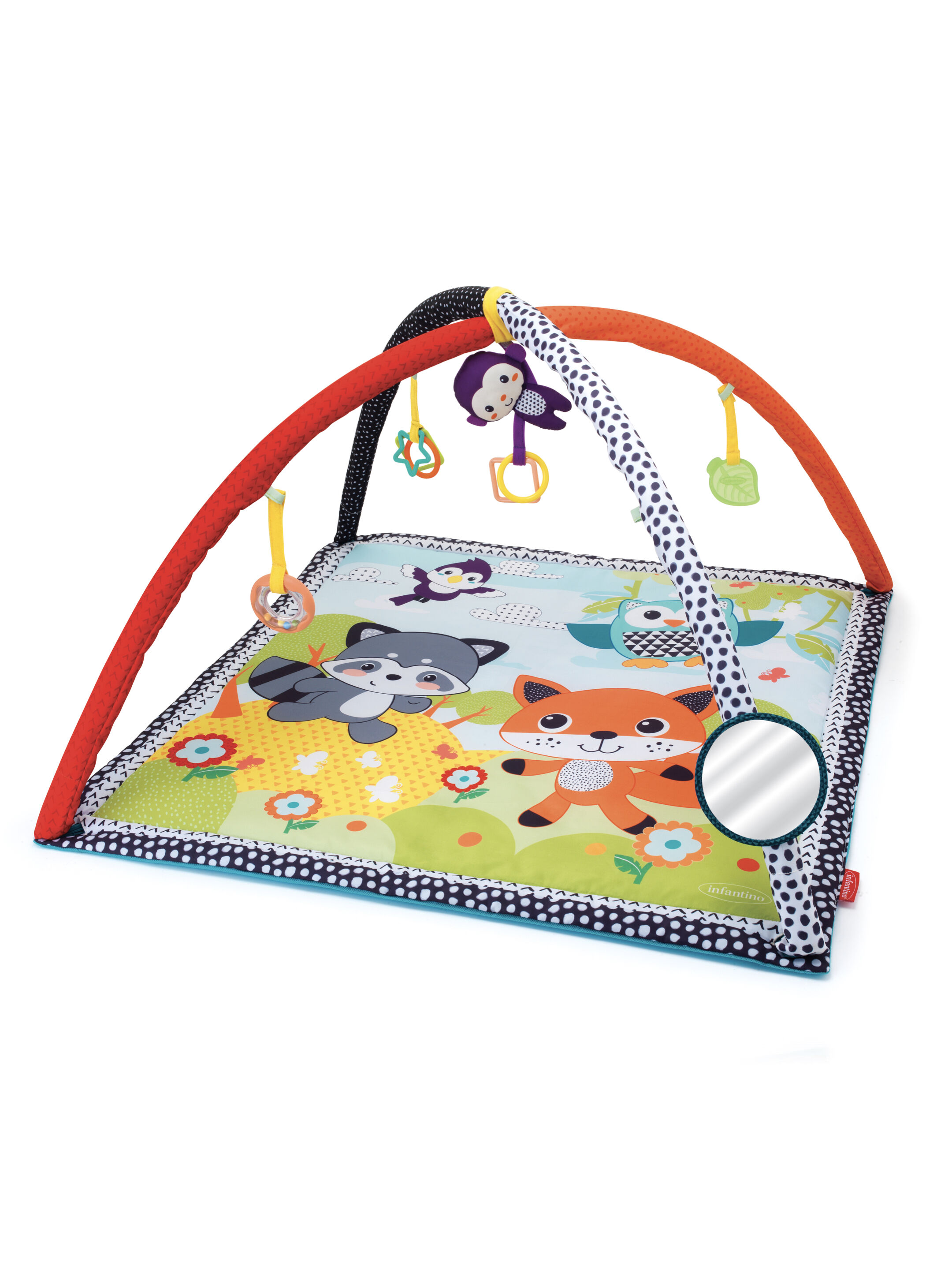 Infantino Safari Activity Gym And Play Mat