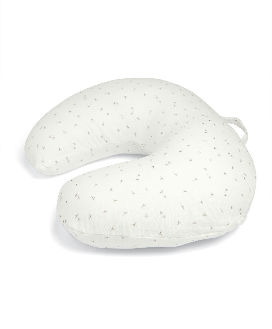 Pregnancy and Nursing Pillow Cover - Natural/Seed Print image number 3