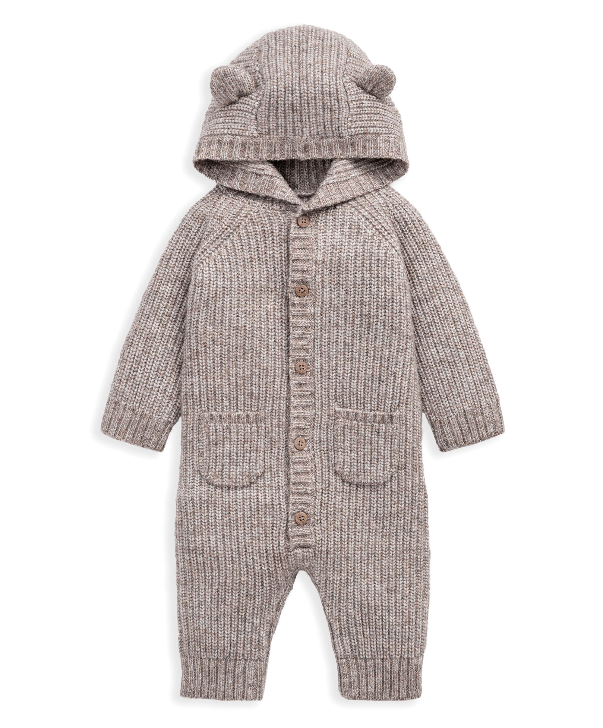 Ribbed Knitted Romper image number 2