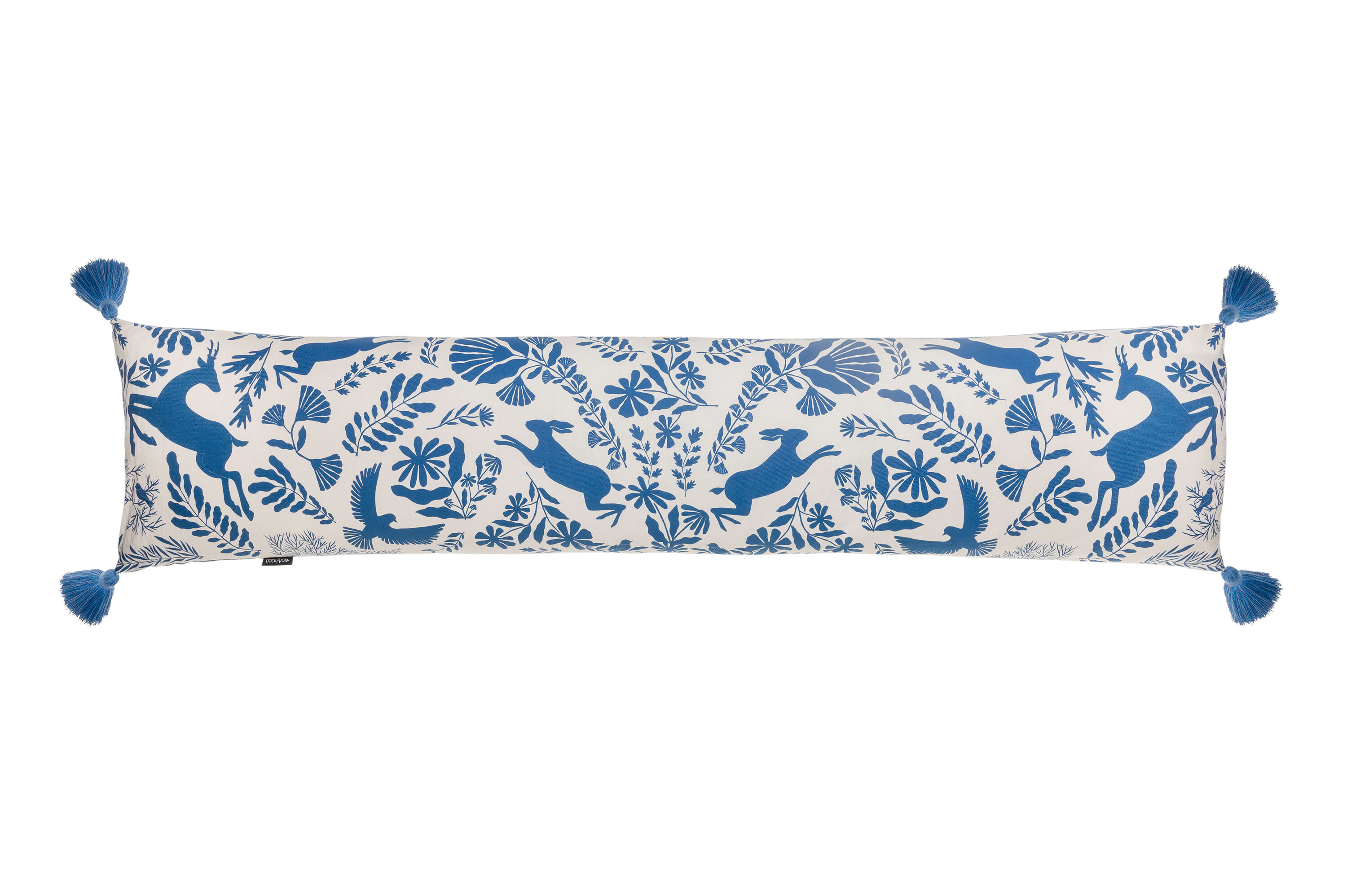 DockATot Cosset Supportive Body Pillow - Blue Woodland image number 1