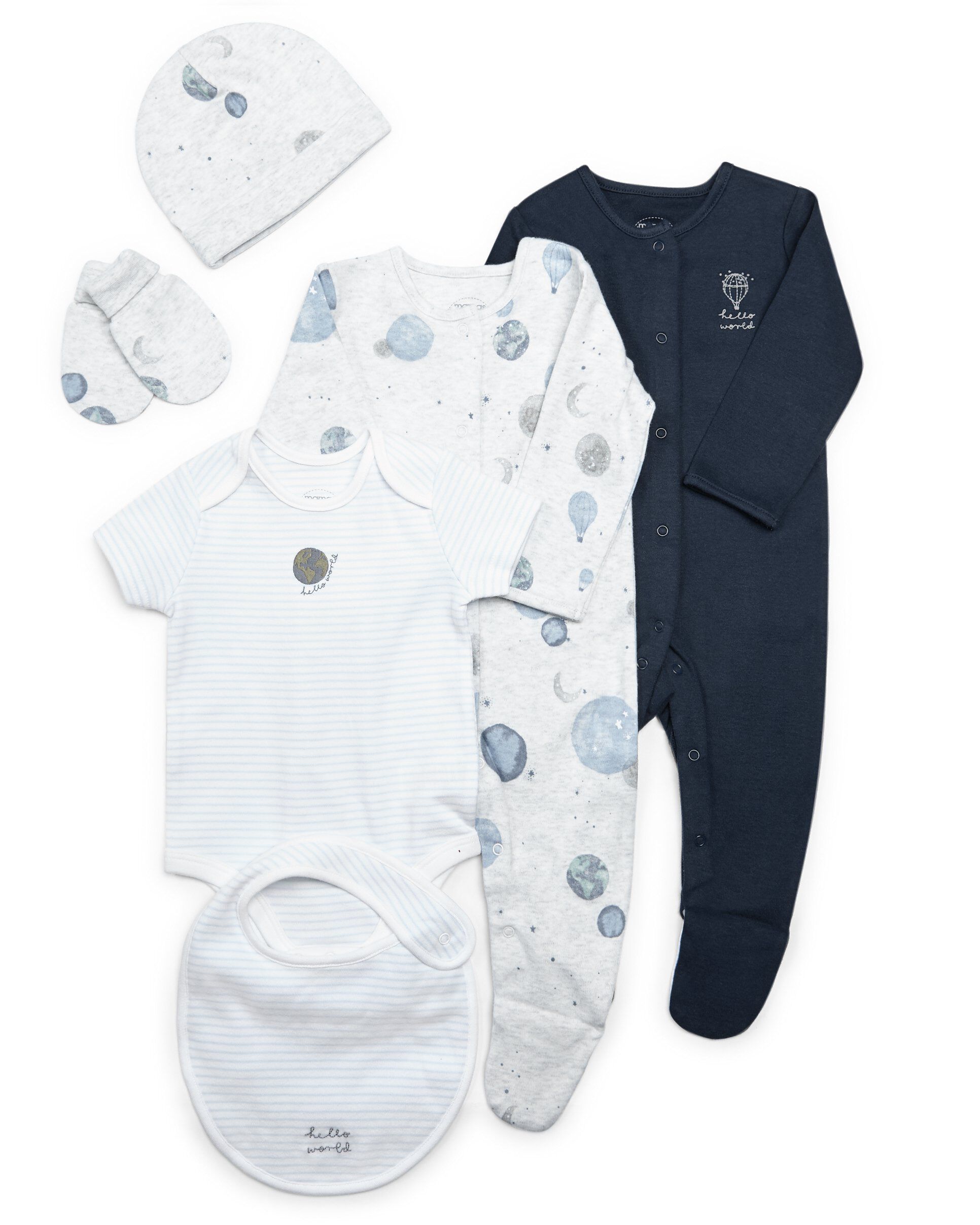 6 Piece Set Blue image number 1