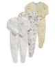 Zoo Pals Sleepsuits 3 Pack image number 1