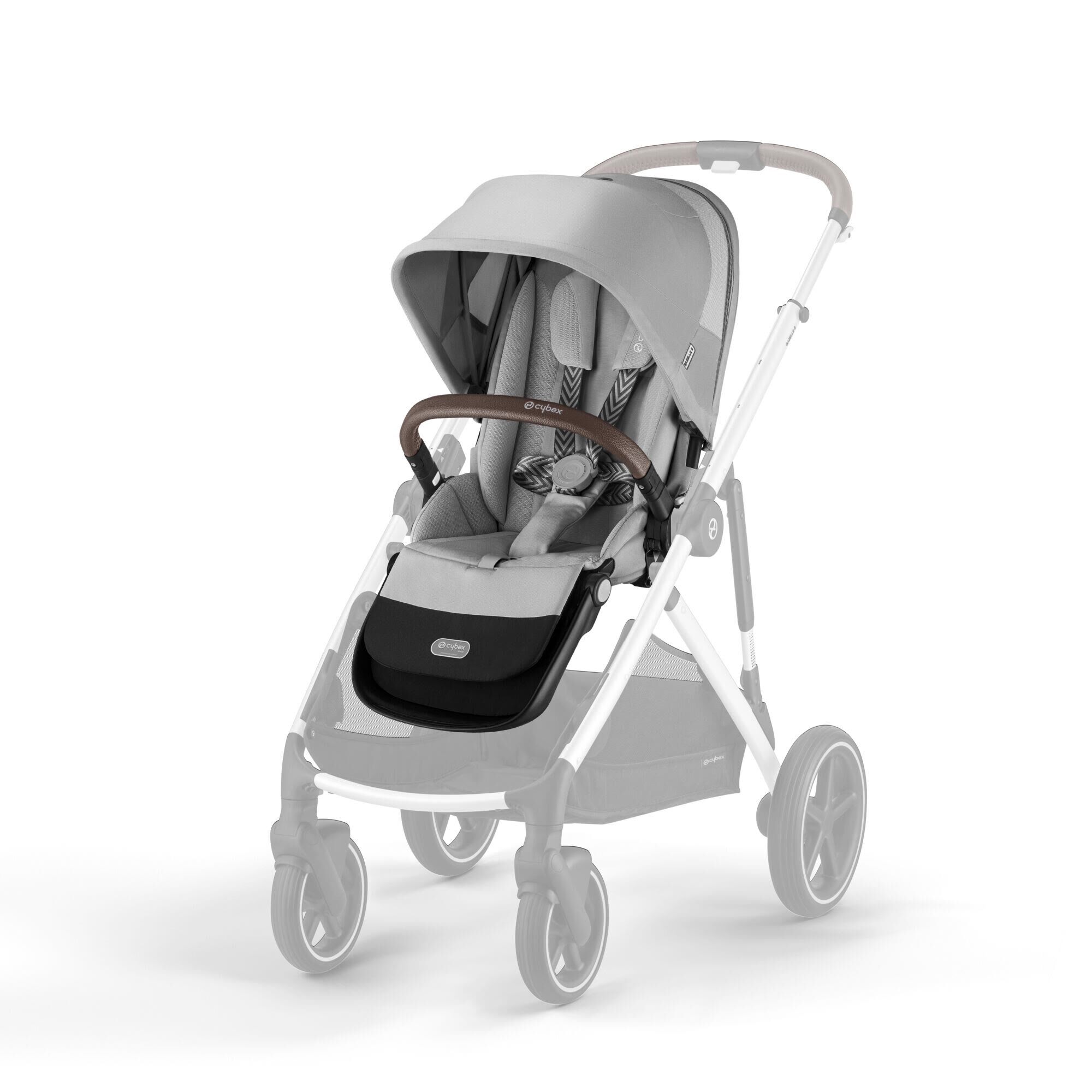 Cybex Gazelle S Lava Grey with Silver Frame image number 5