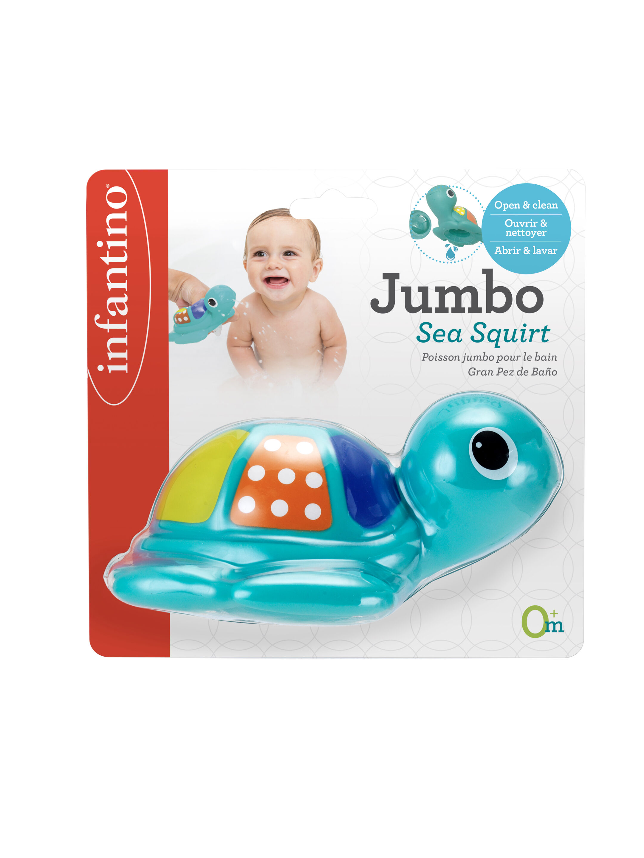 Infantino Jumbo Sea Squirt - Turtle image number 2