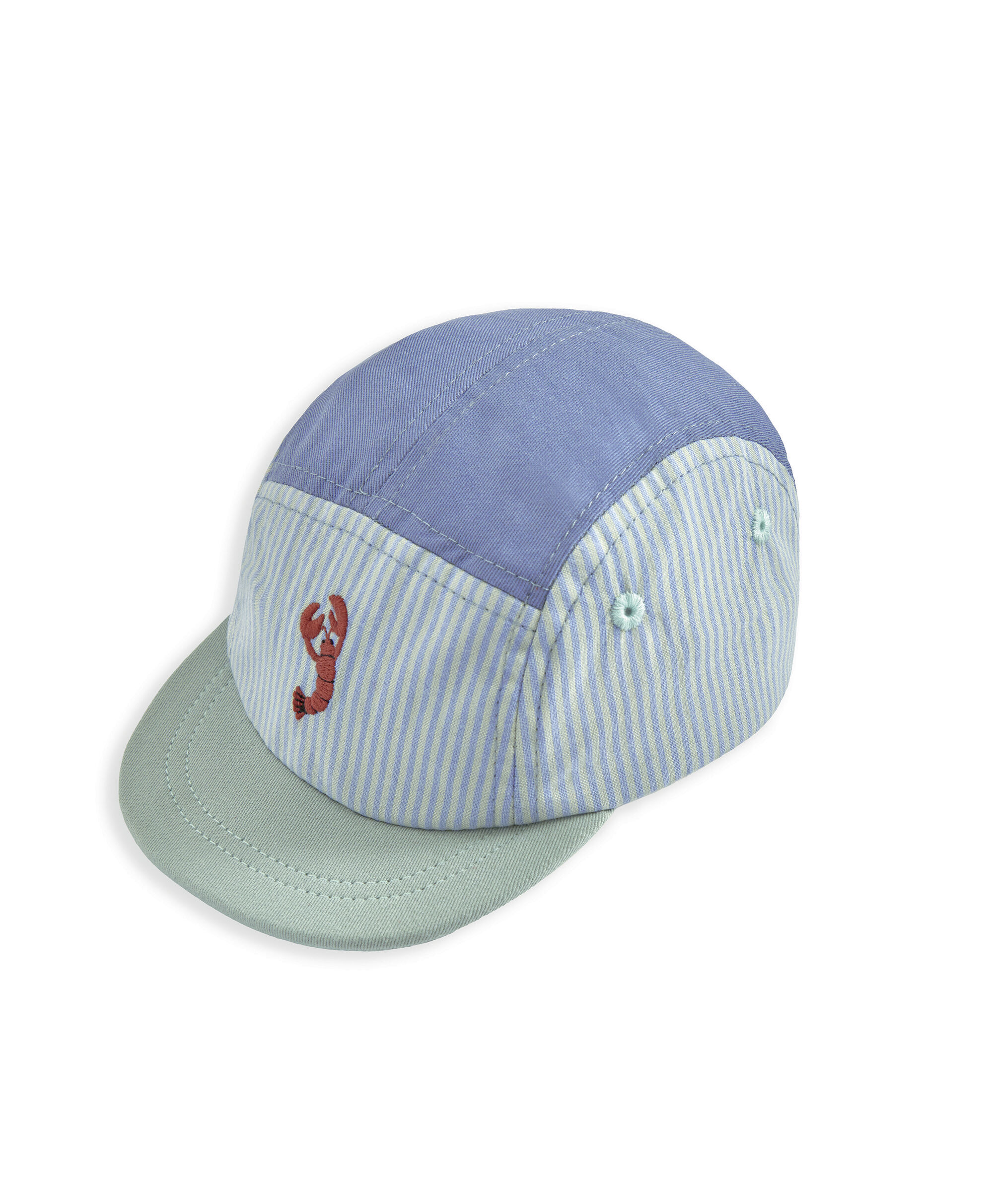 Blue Striped Cap image number 2
