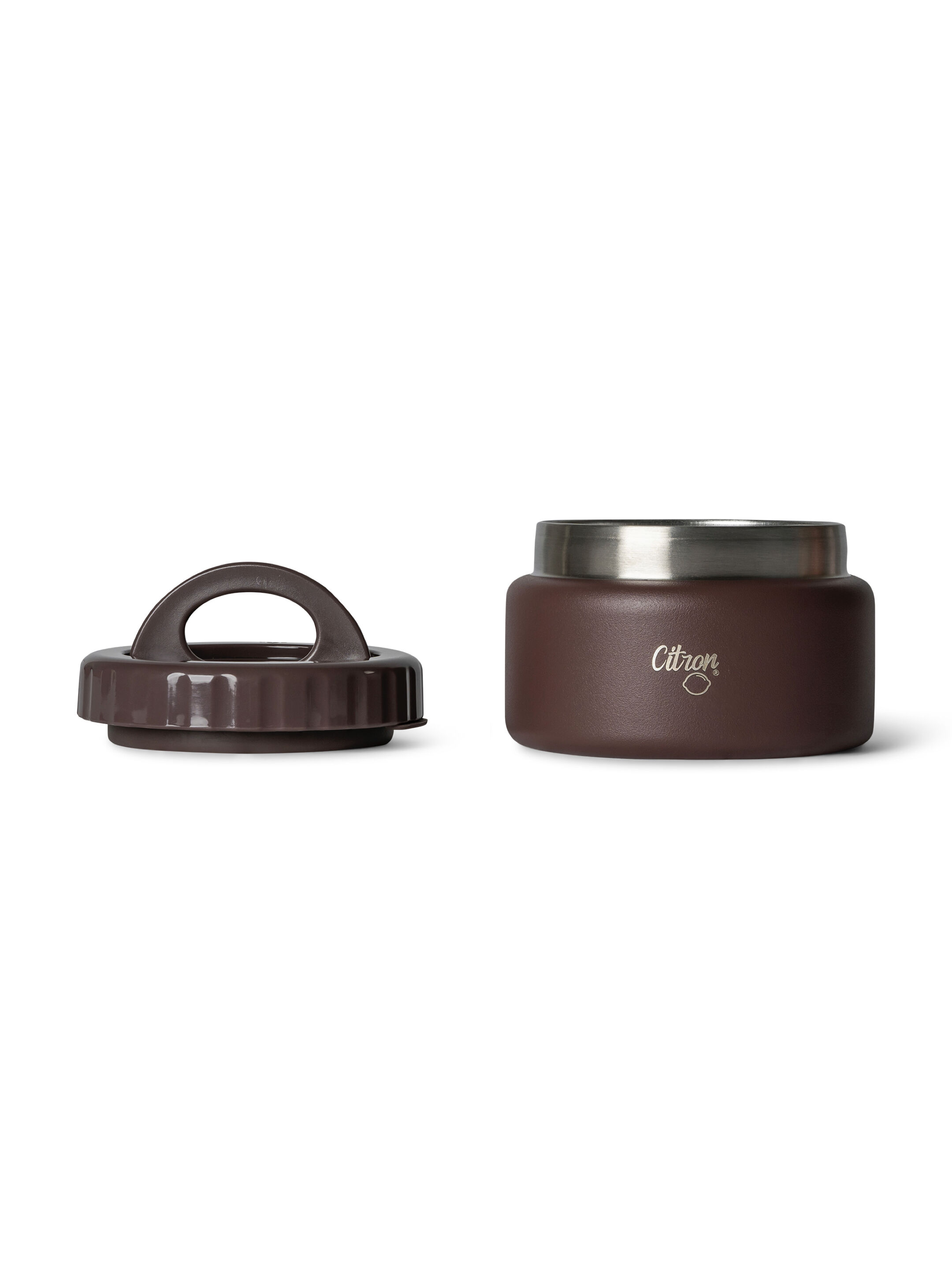 Citron Stainless Steel Food Jar 250ml Plum image number 4