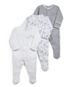 Sheep Sleepsuits - Pack of 3 image number 3