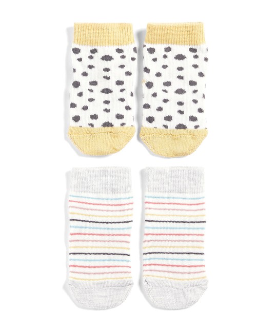 Spot & Stripe Socks (2 Pairs) image number 1