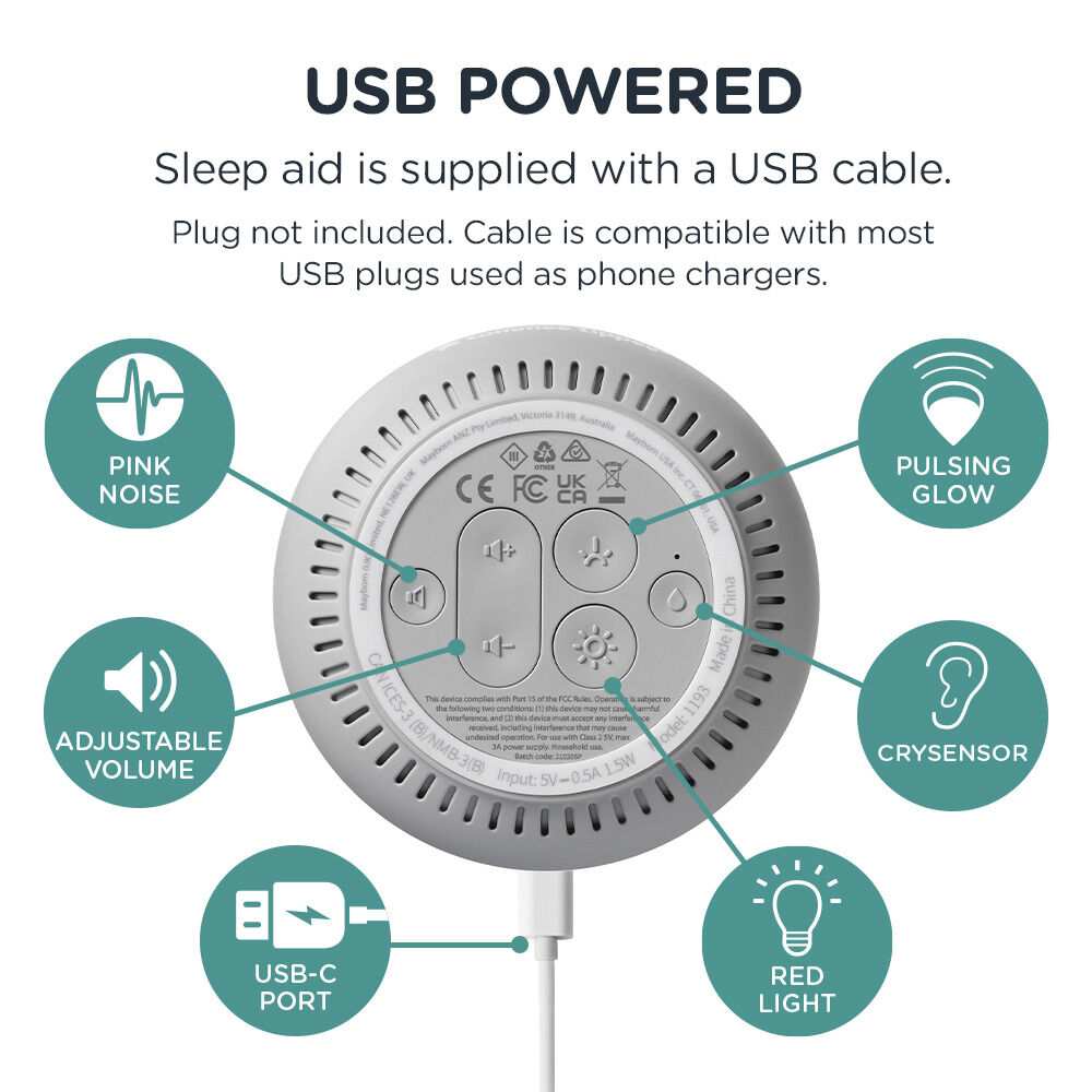 Tommee Tippee Dreammaker Nightlight and Baby Sleep Aid image number 3