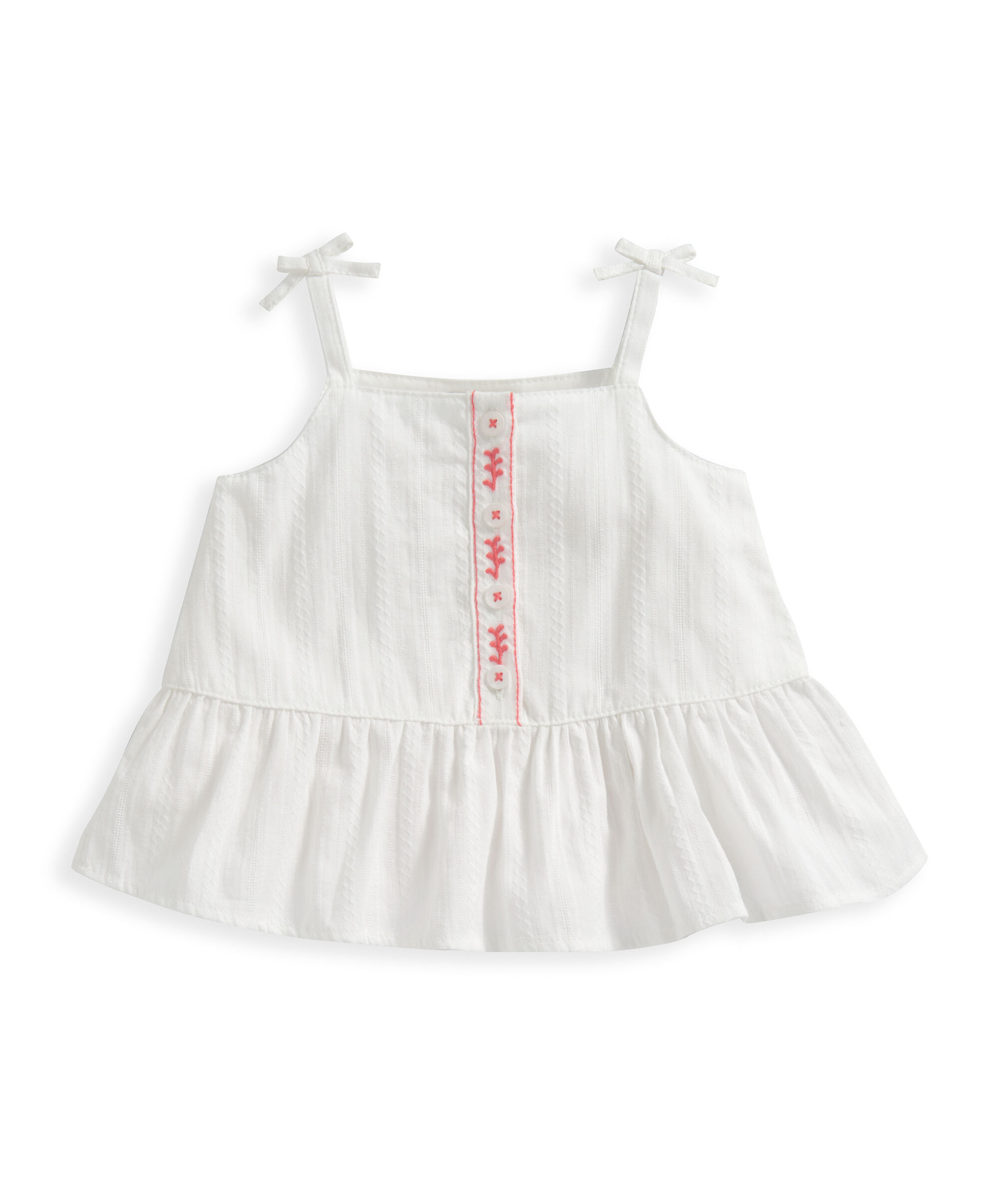 Embroidered Placket Blouse image number 2