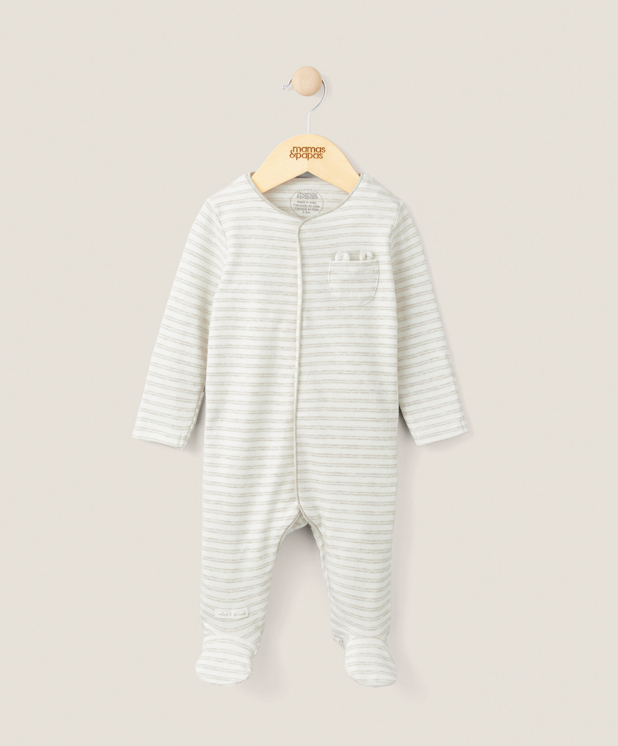 Stripe Sleepsuit image number 1