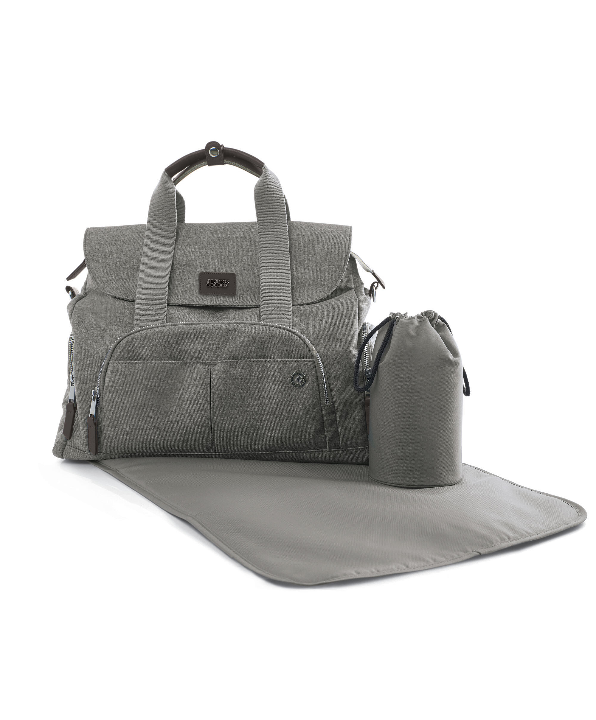 Mamas & Papas Ocarro Changing Bowling Bag - Greige image number 2