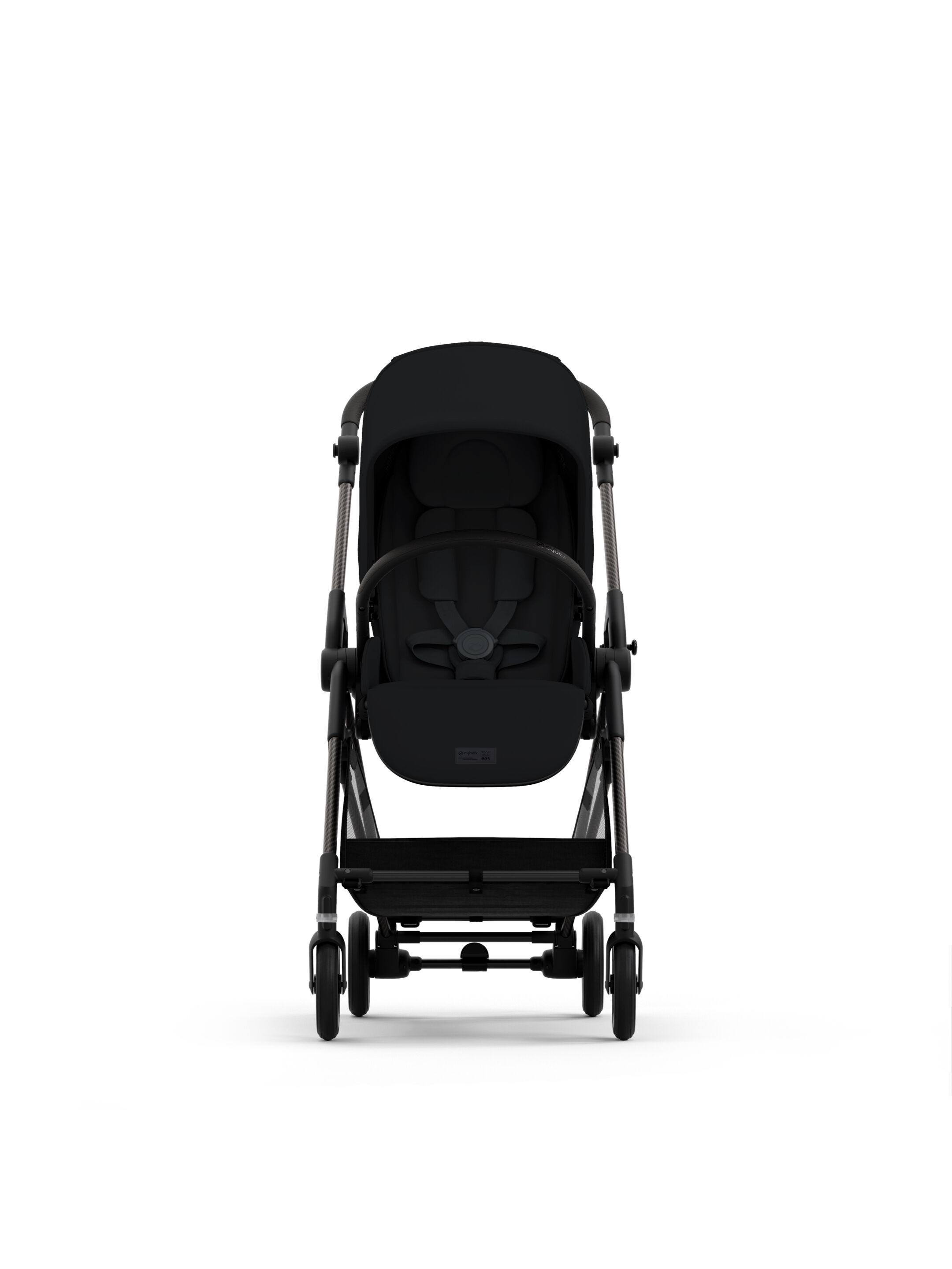 Cybex Melio Carbon Stroller - Moon Black image number 3