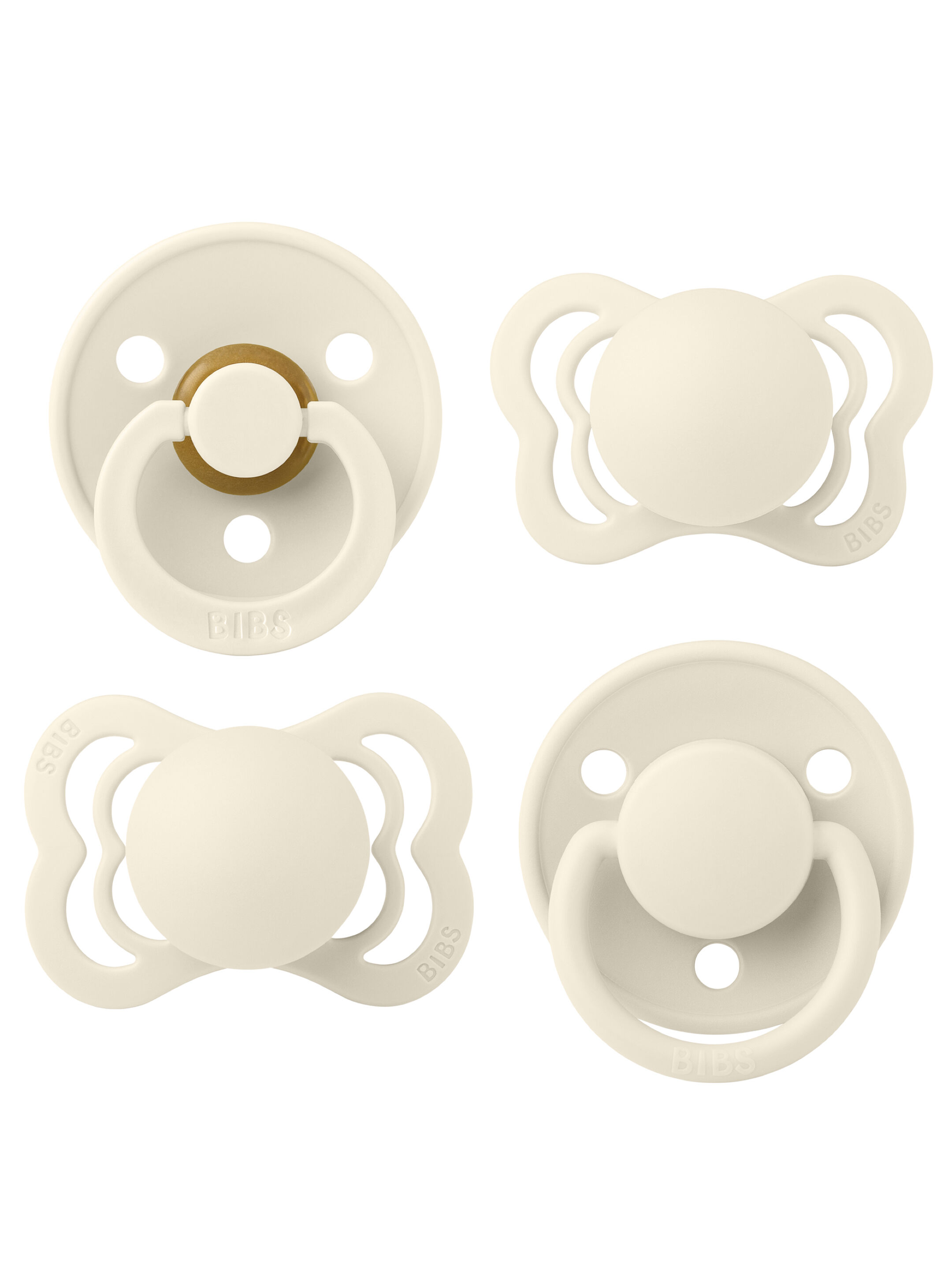 Bibs New Baby Try-It Collection - Ivory (0-6 months) image number 1