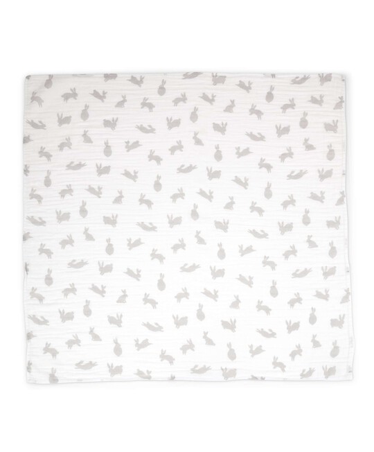 Large Muslin Squares (Pack of 3) - Welcome to the World - 90 x 90cm image number 3