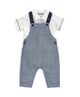 2 Piece Chambray Dungaree Set image number 3