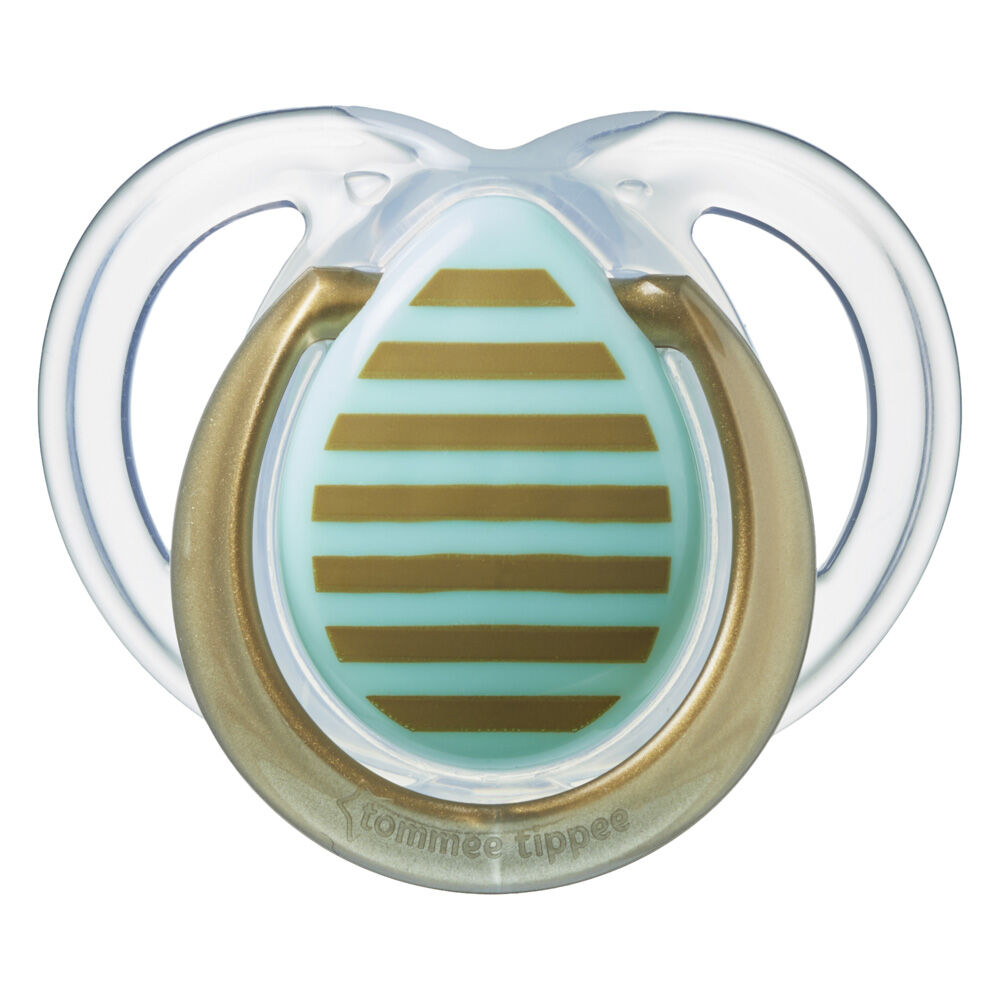 Tommee Tippee MODA Soother, (0-6 months), Pack of 2 -Boy image number 3