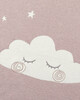 Knitted Cloud Blanket - Pink image number 4