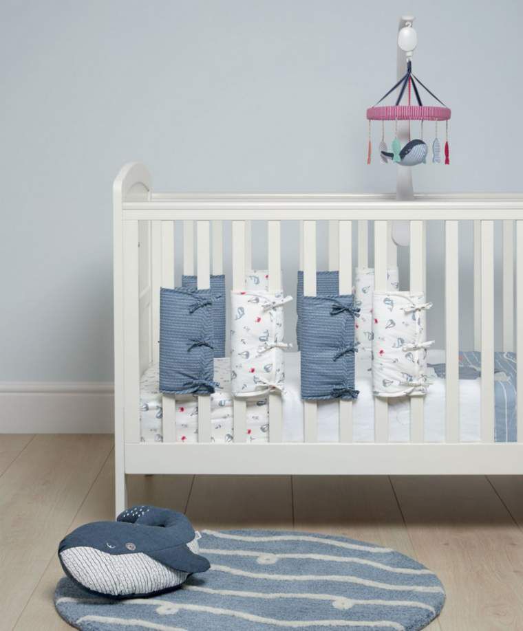 Sail Away With Me Cot Bar Bumper Ties image number 2