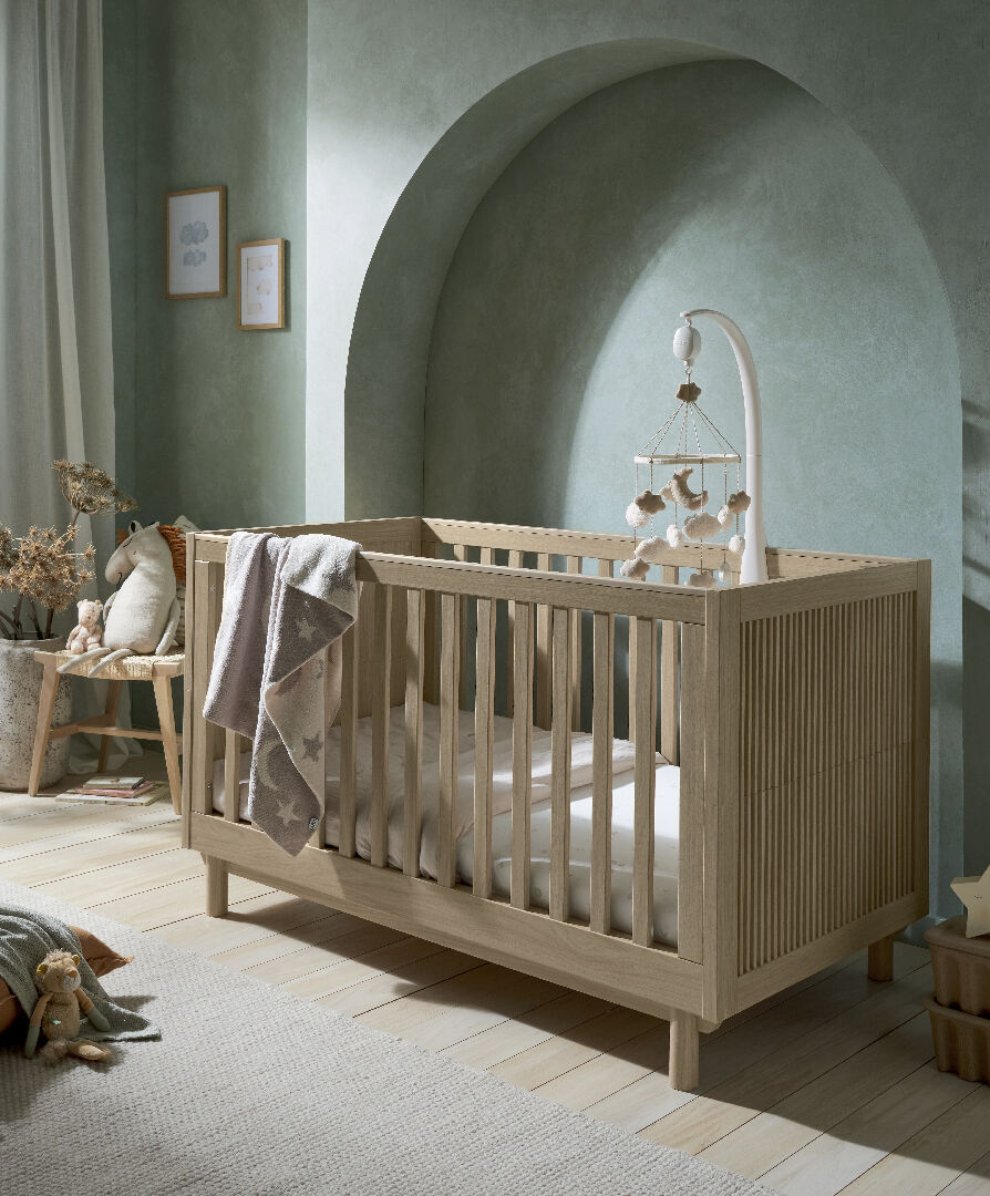 Oska Cotbed - Natural/Oak image number 1