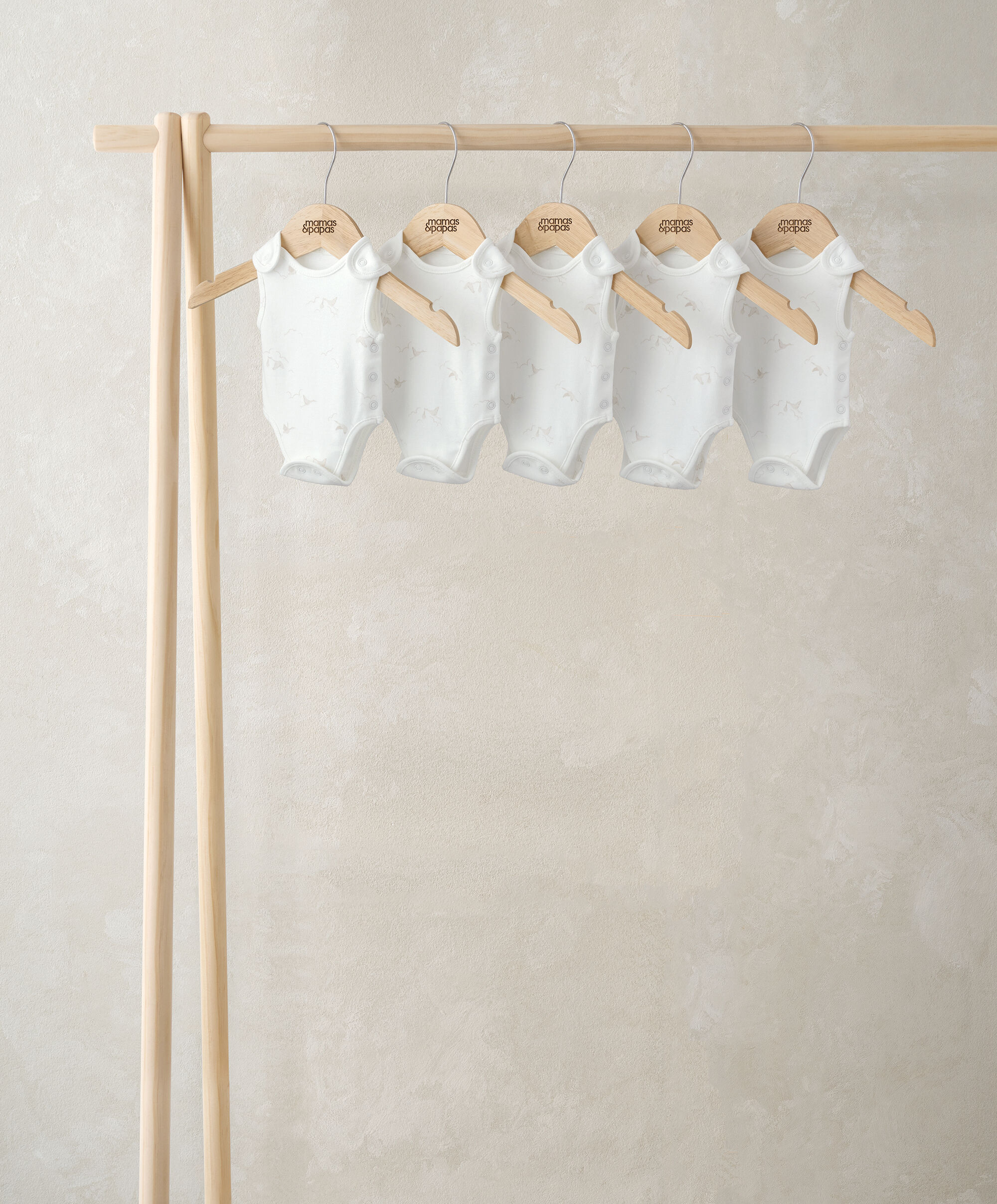 Stork Bodysuits (Set of 5) - Premature