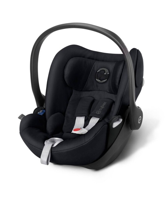 CYBEX Cloud Q Lie Flat Baby Car Seat and Carry Cot - Stardust Black image number 1