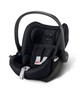 CYBEX Cloud Q Lie Flat Baby Car Seat and Carry Cot - Stardust Black image number 1