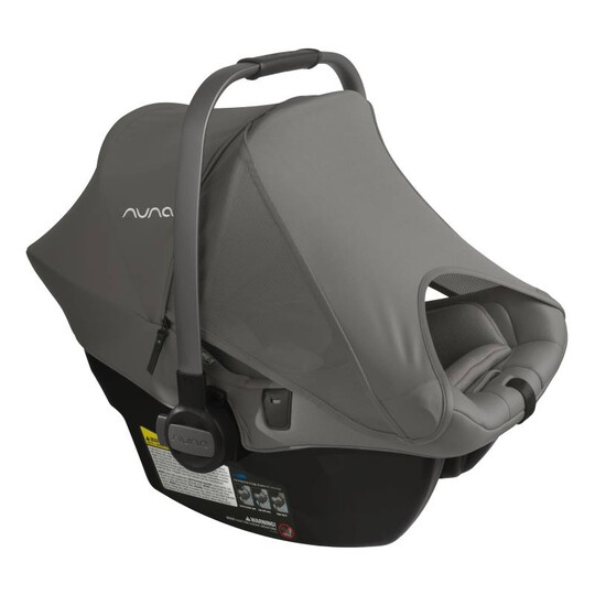 Nuna Pipa Lite LX Infant Car Seat with Base- 2nd Insert Frost image number 3