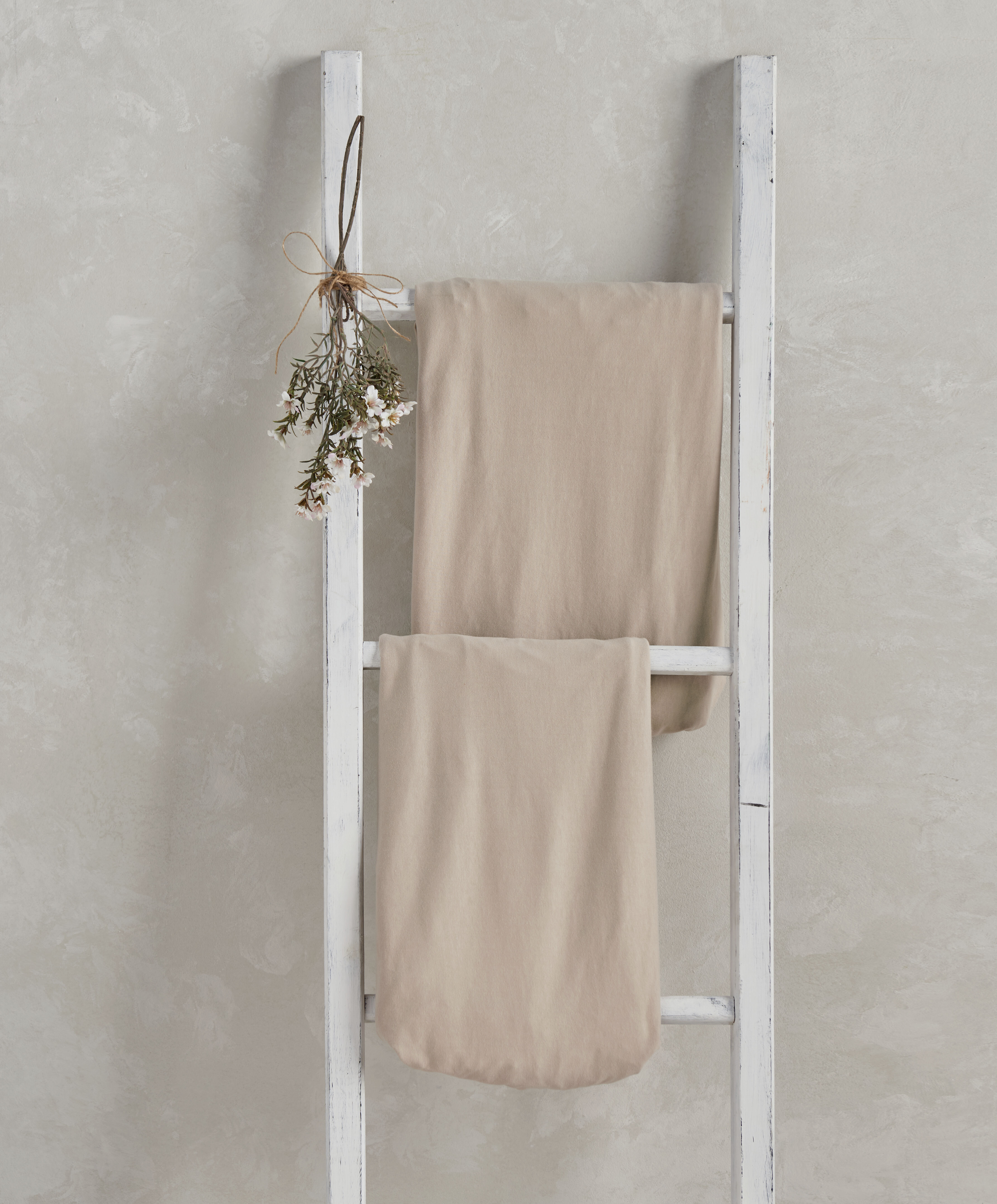 2 Cotbed Fitted Sheets Mocha - Welcome to the World Duckling image number 4
