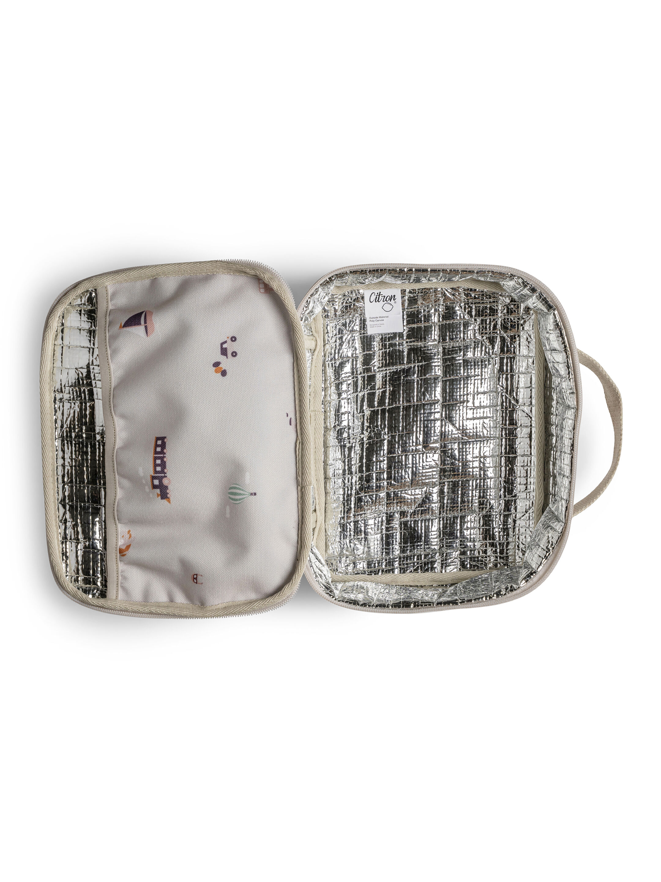 Citron Insulated Square Lunchbag Vehicles image number 8