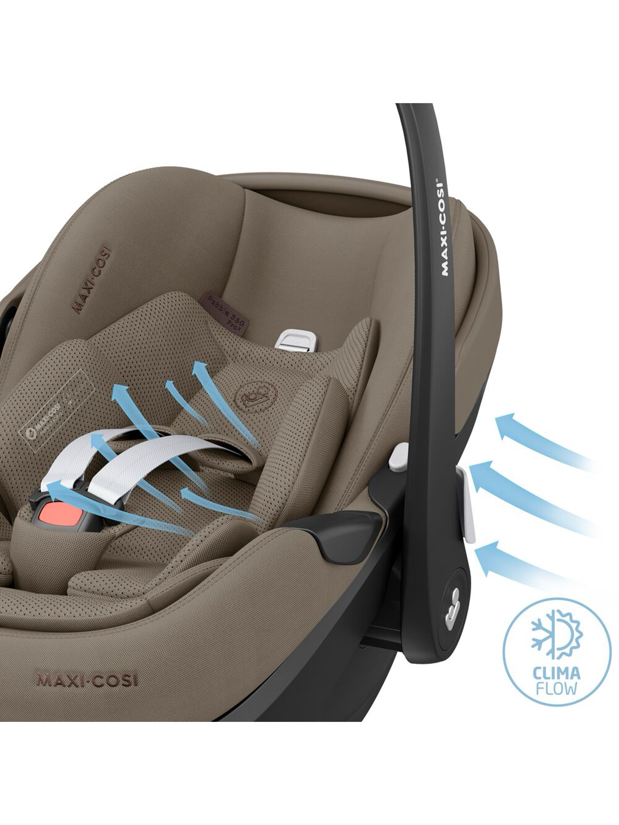 Maxi-Cosi Pebble 360 Pro&sup2; Infant Car Seat - Twillic Truffle image number 10
