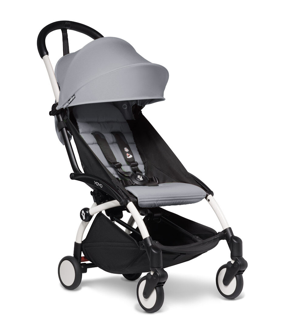 YOYO2 Stroller White Frame with Stone 6+ Color Pack image number 1