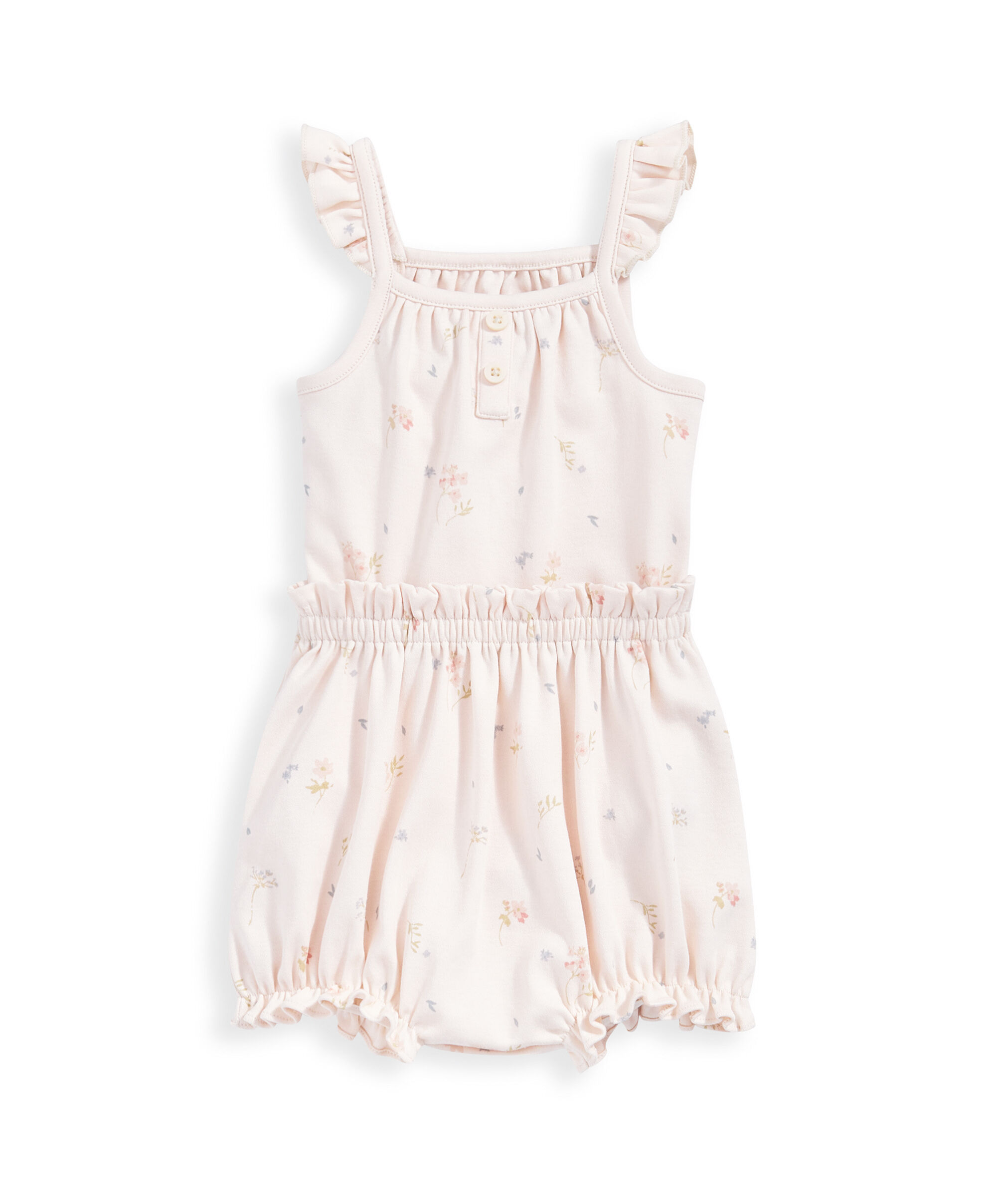 Wild Flower Bodysuit & Shorts Outfit Set - Pink image number 2