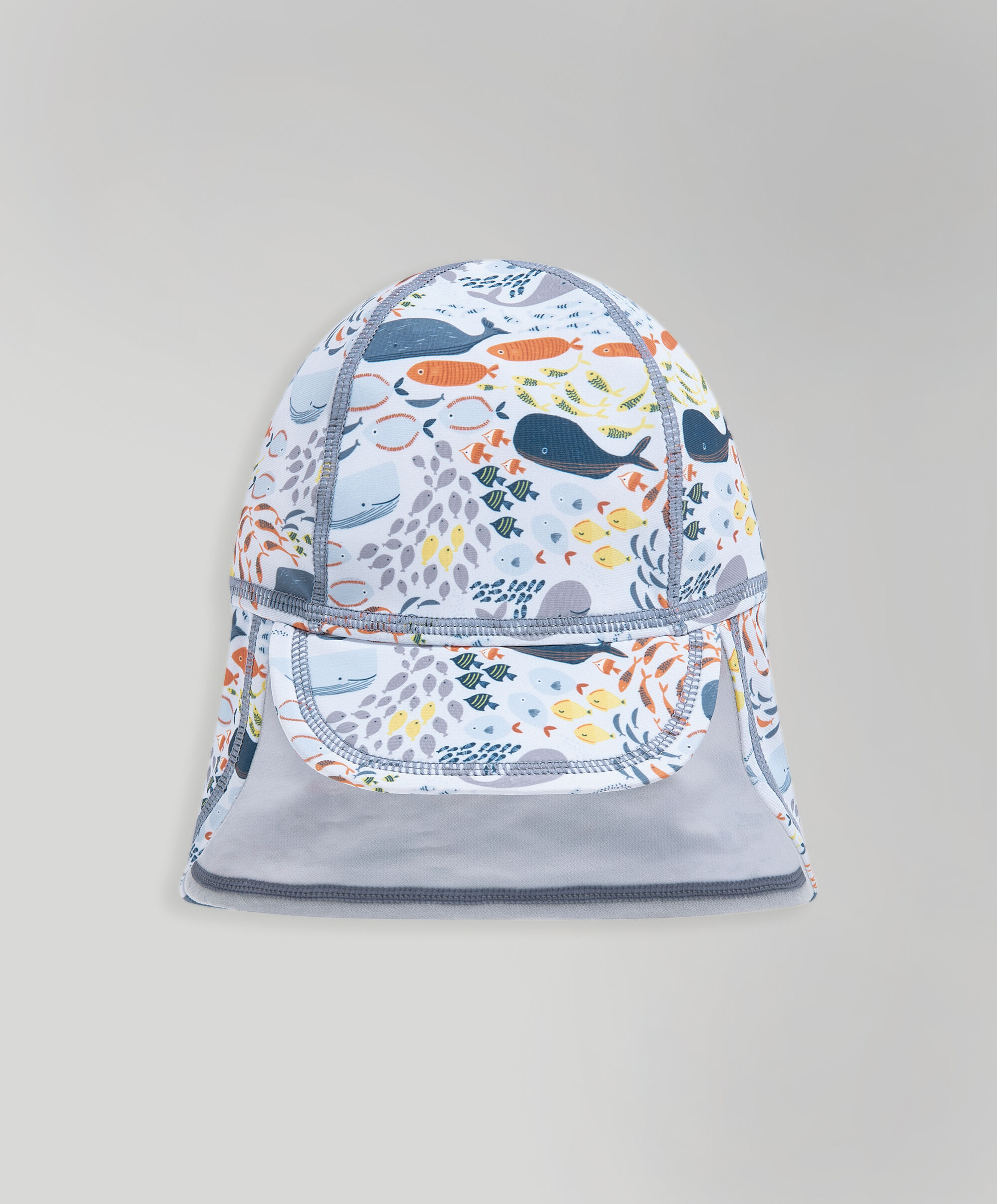 Whale Print Swim Hat image number 1
