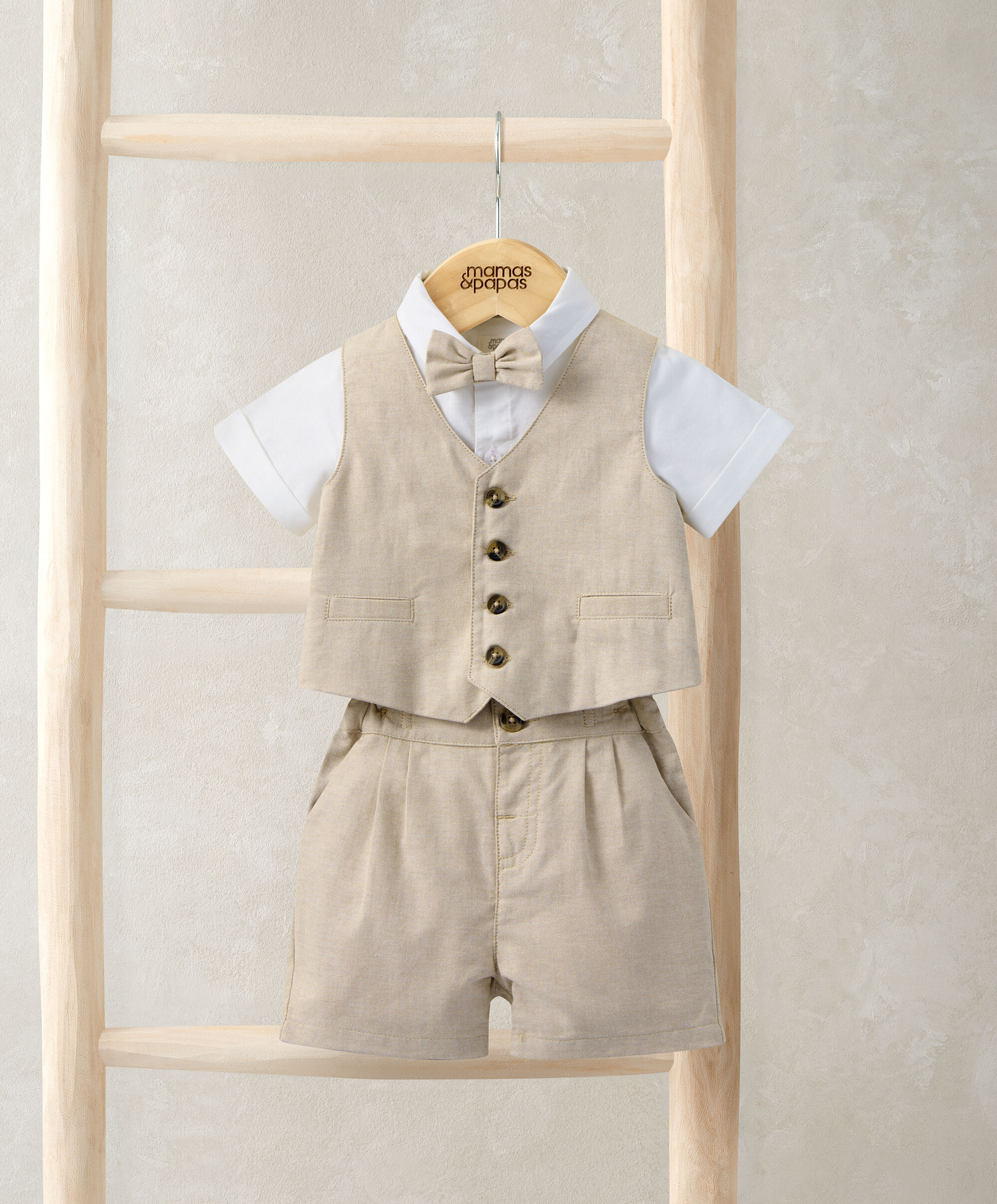 4 Piece Suit - Brown image number 1