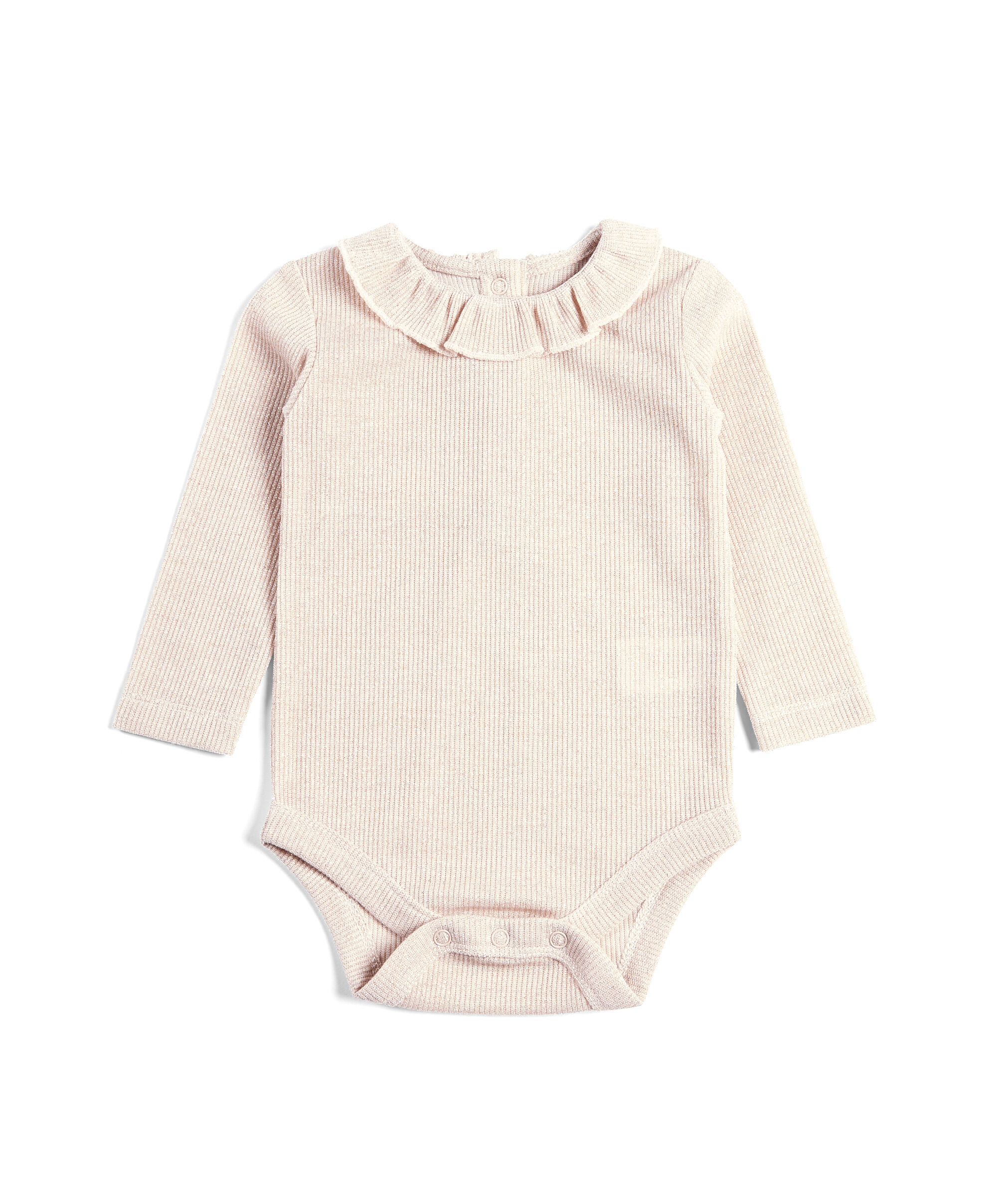 Metallic Frill Bodysuit image number 1