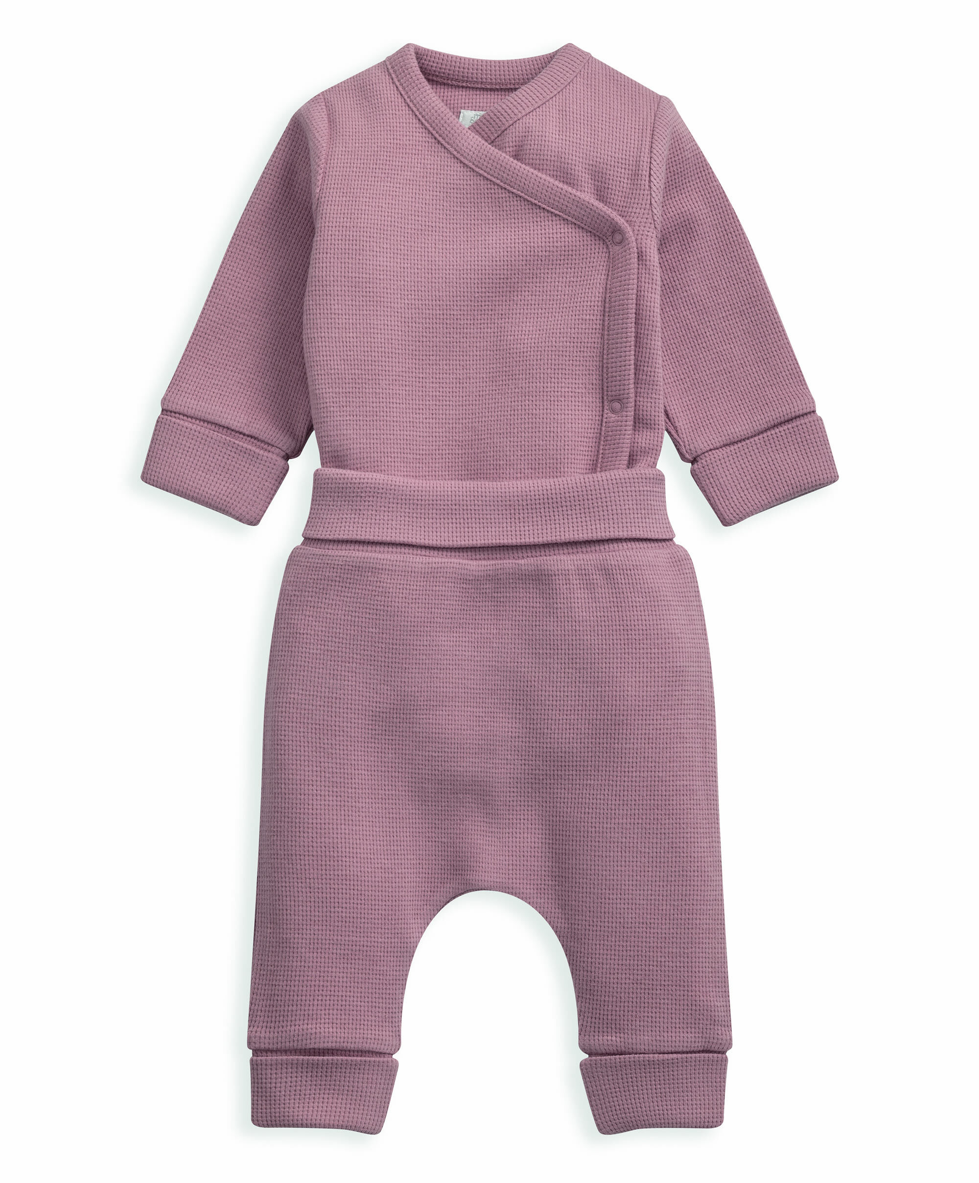 Berry Pink Waffle Set - 2 Piece Set image number 2