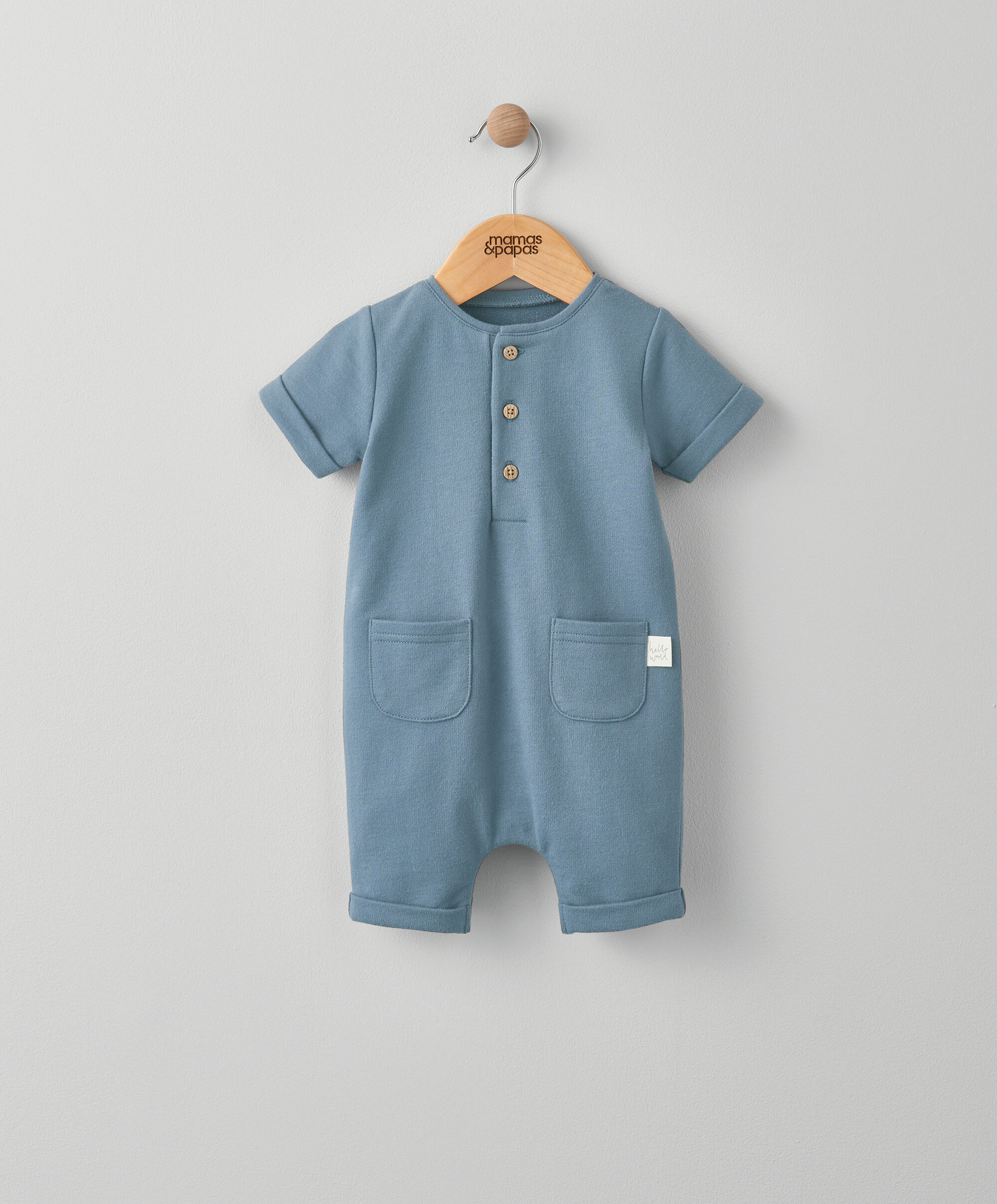 Jersey Sweat Shortie Romper image number 4