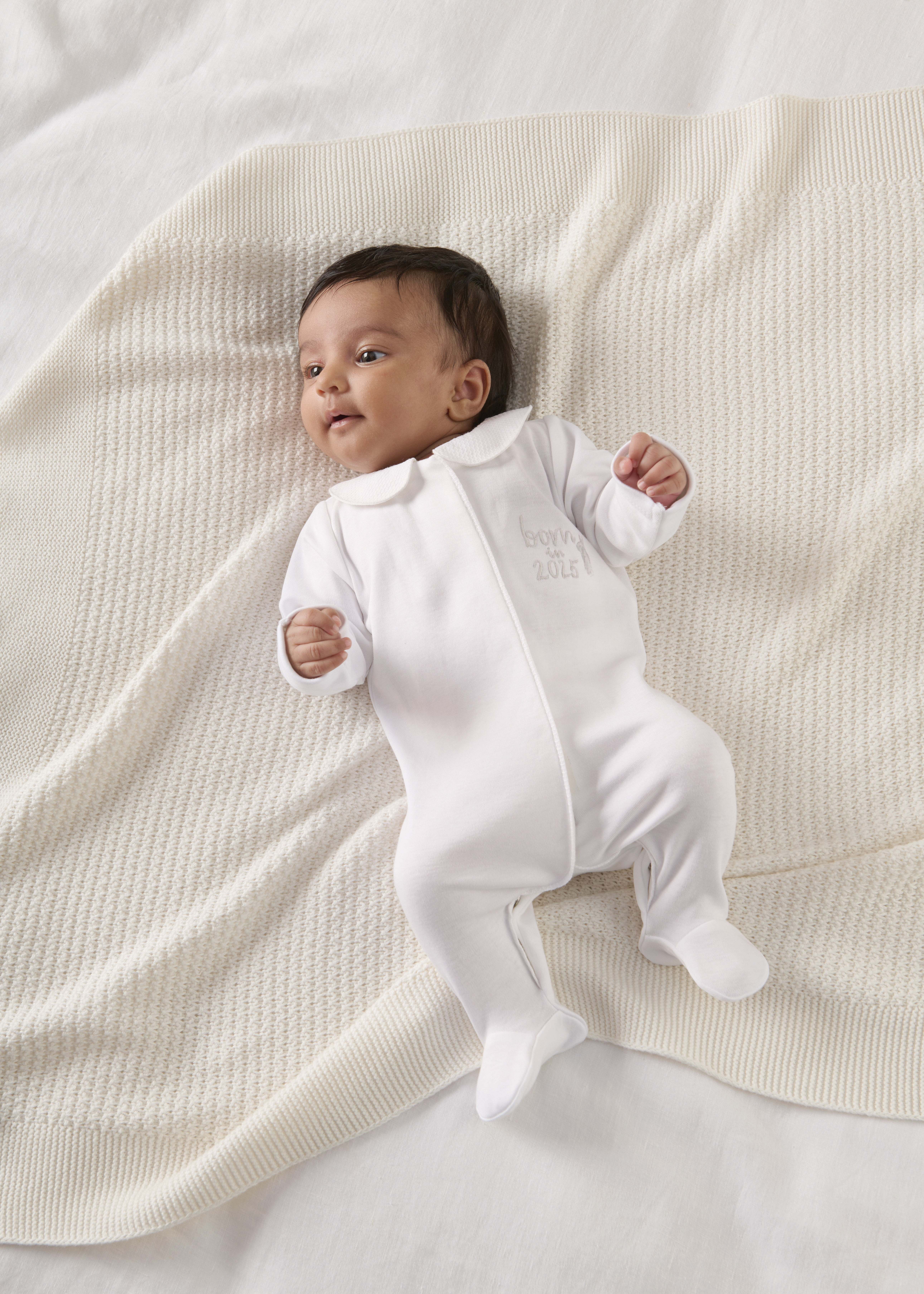 Born in 2025 Sleepsuit image number 3