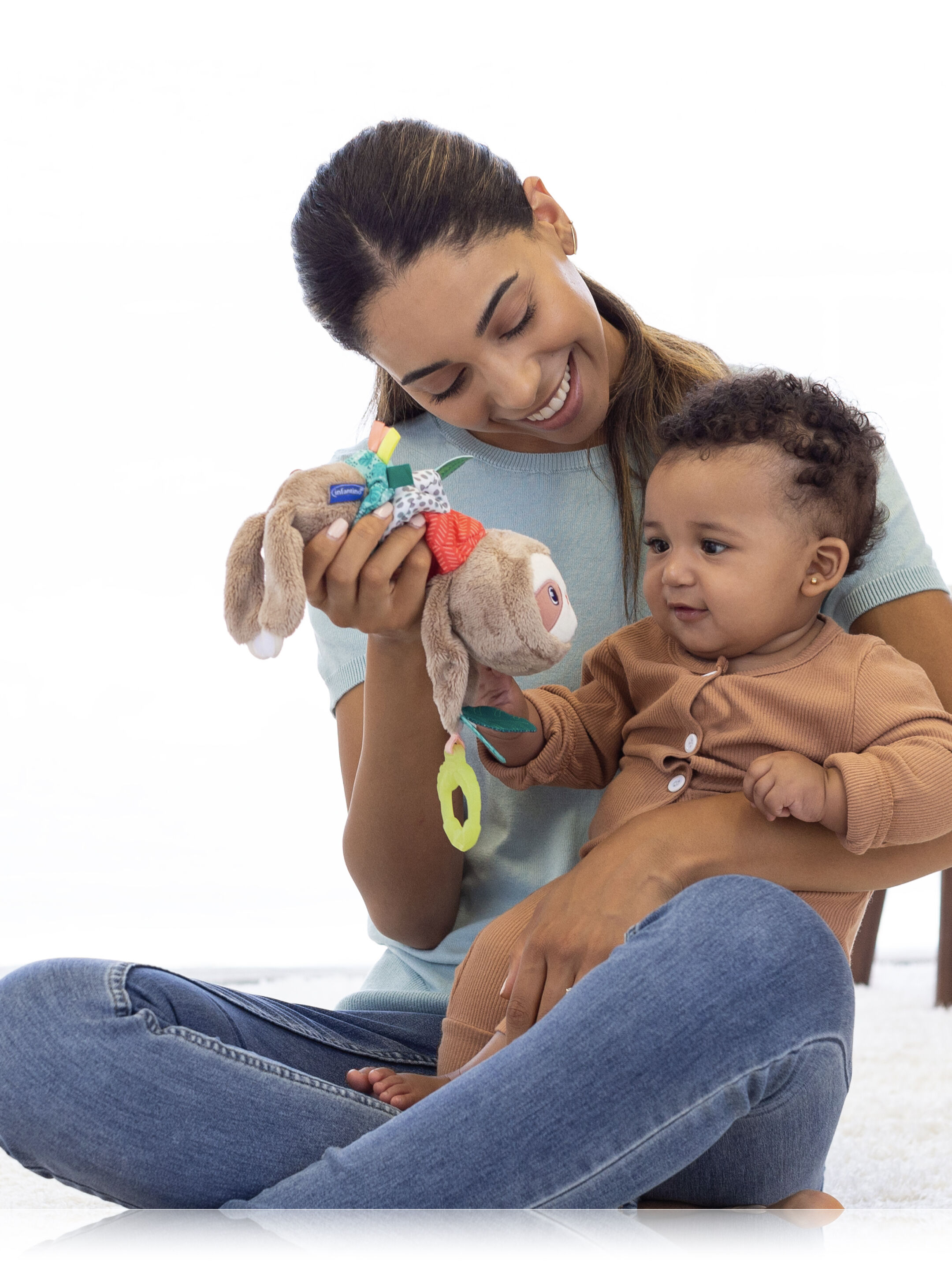 Infantino Music & Motion Pulldown Sloth image number 1