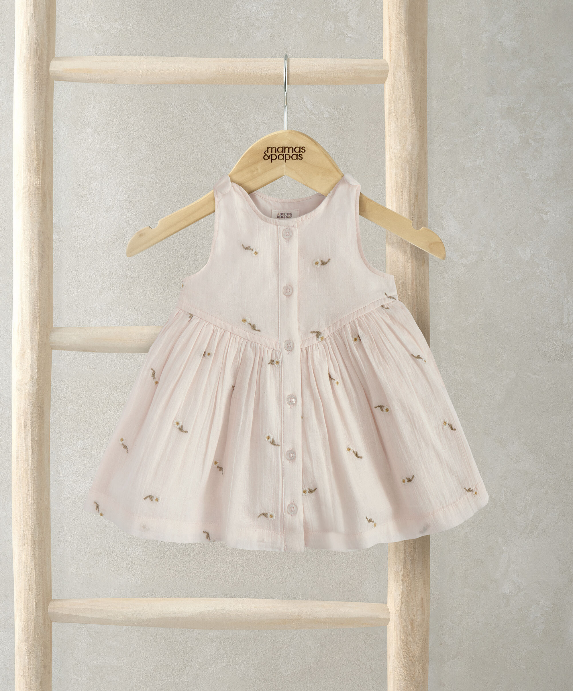 Daisy Embroidered Dress image number 1