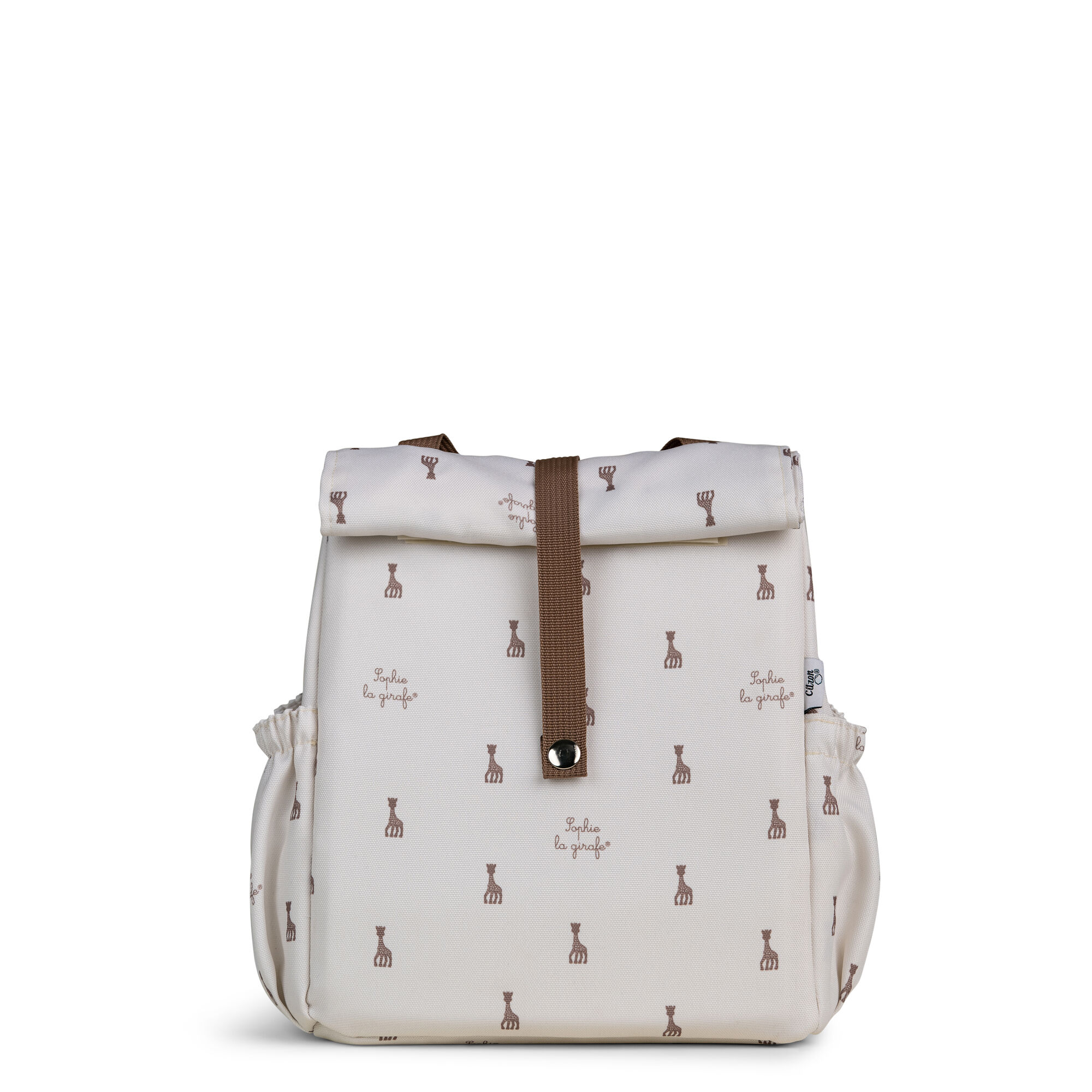 Citron Insulated Rollup Lunchbag Sophie Le Girafe image number 1