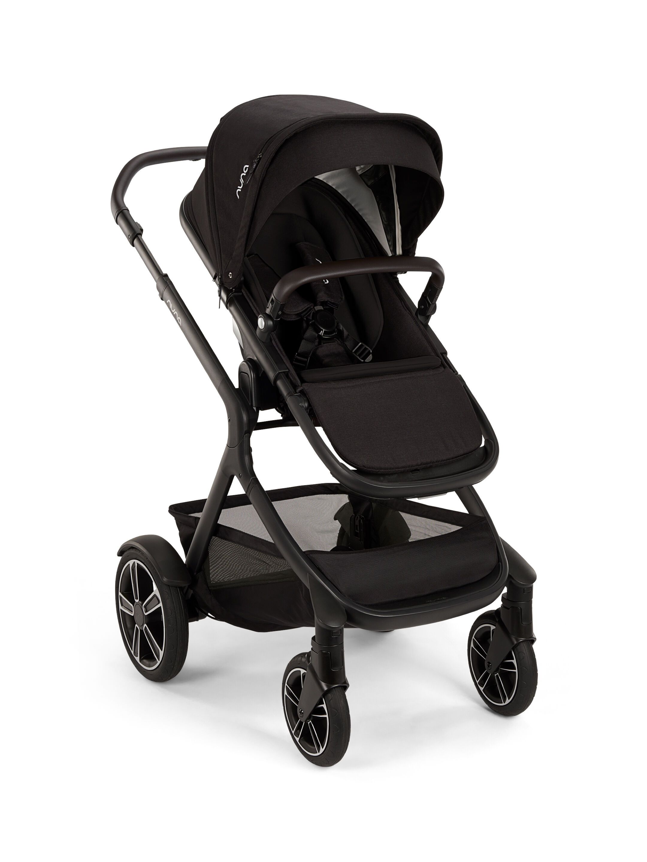 Nuna Demi Next Convertible Stroller - Caviar image number 1