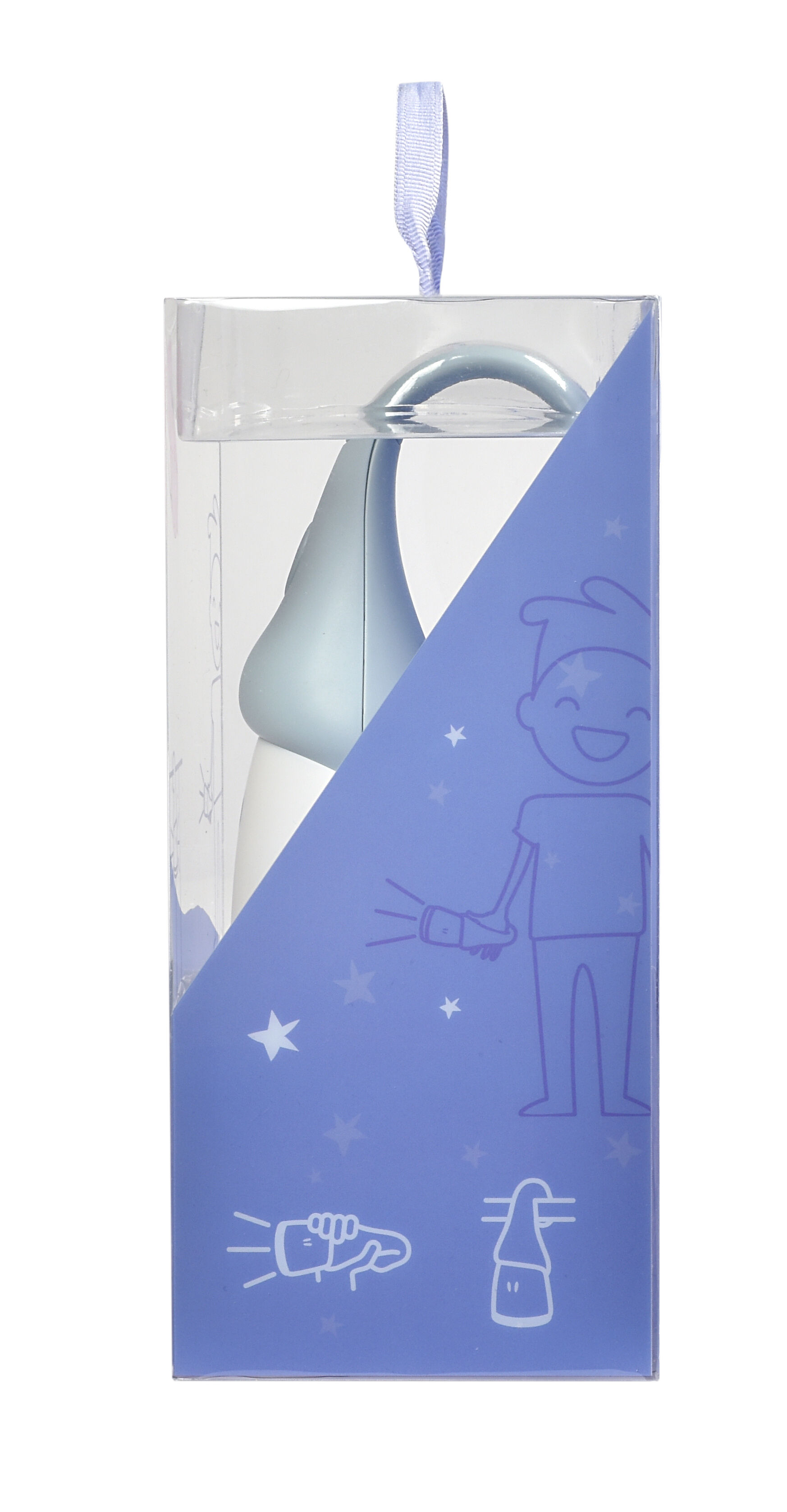 Beaba Pixie Torch 2-in-1 Movable Night Light Pearl Blue image number 7