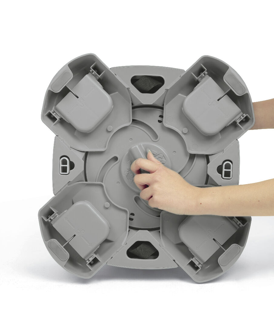 Bug 3-in-1 Floor & Booster Seat with Activity Tray - Pebble image number 12