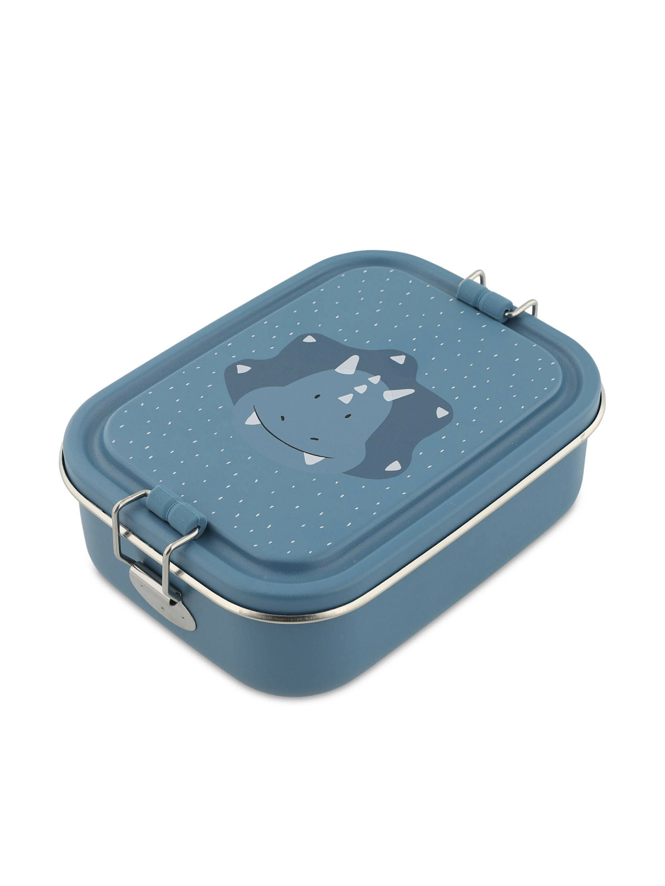 Trixie Stainless Steel Lunch Box Small - Mr. Triceratops image number 1