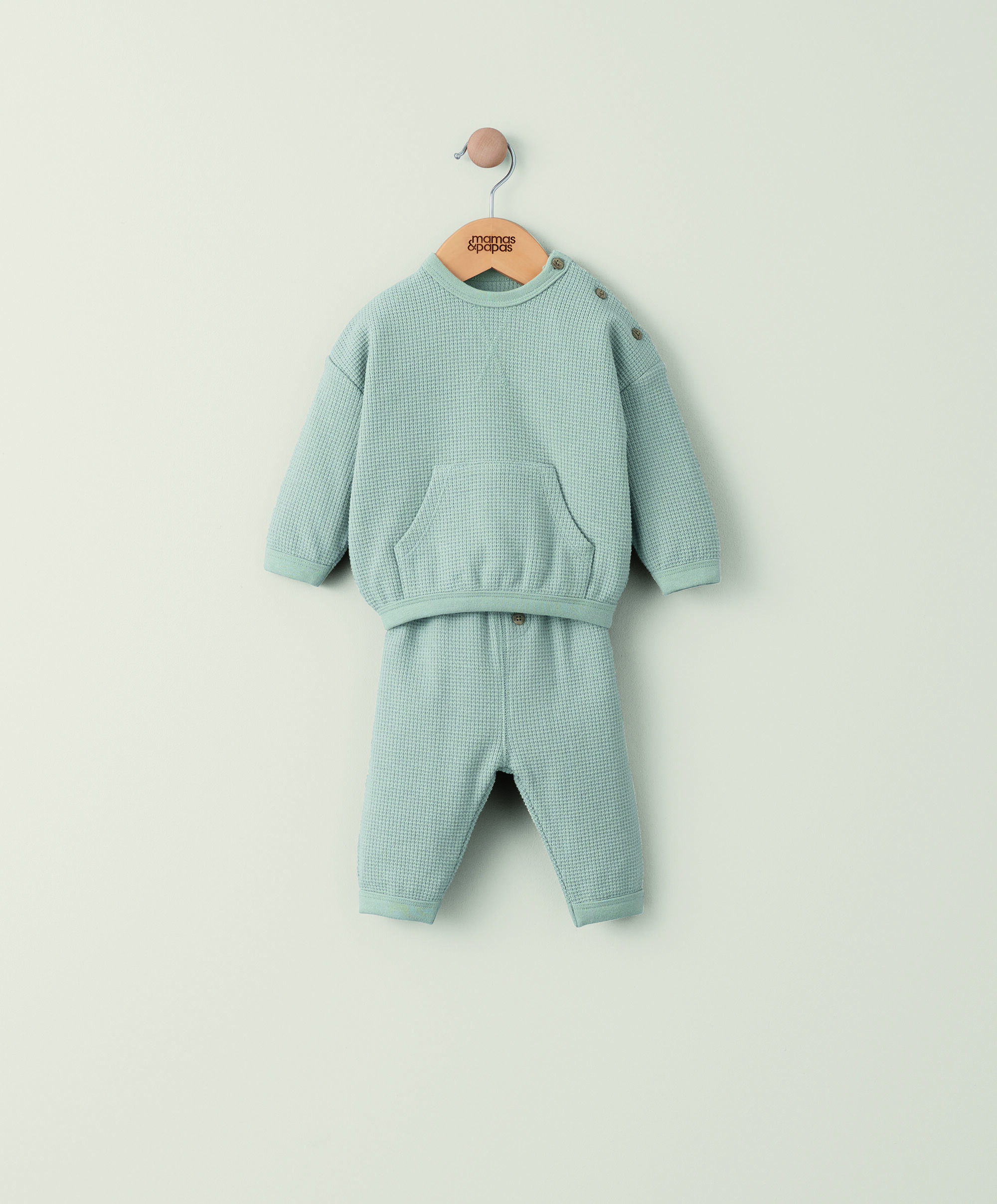 Waffle Jumper & Legging Set - 2 Piece Set image number 1